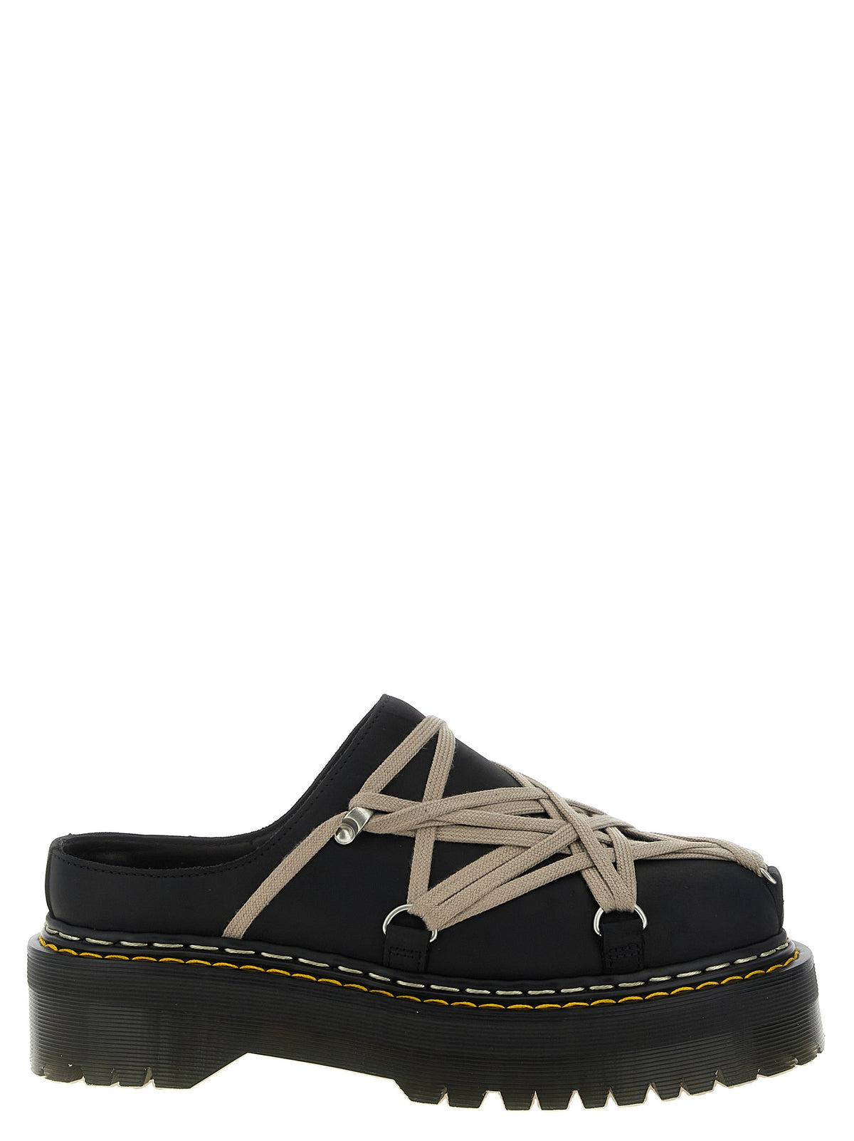 Rick Owens 'Quadsolemegalace®' Mules Dr.Martens X Rickowens