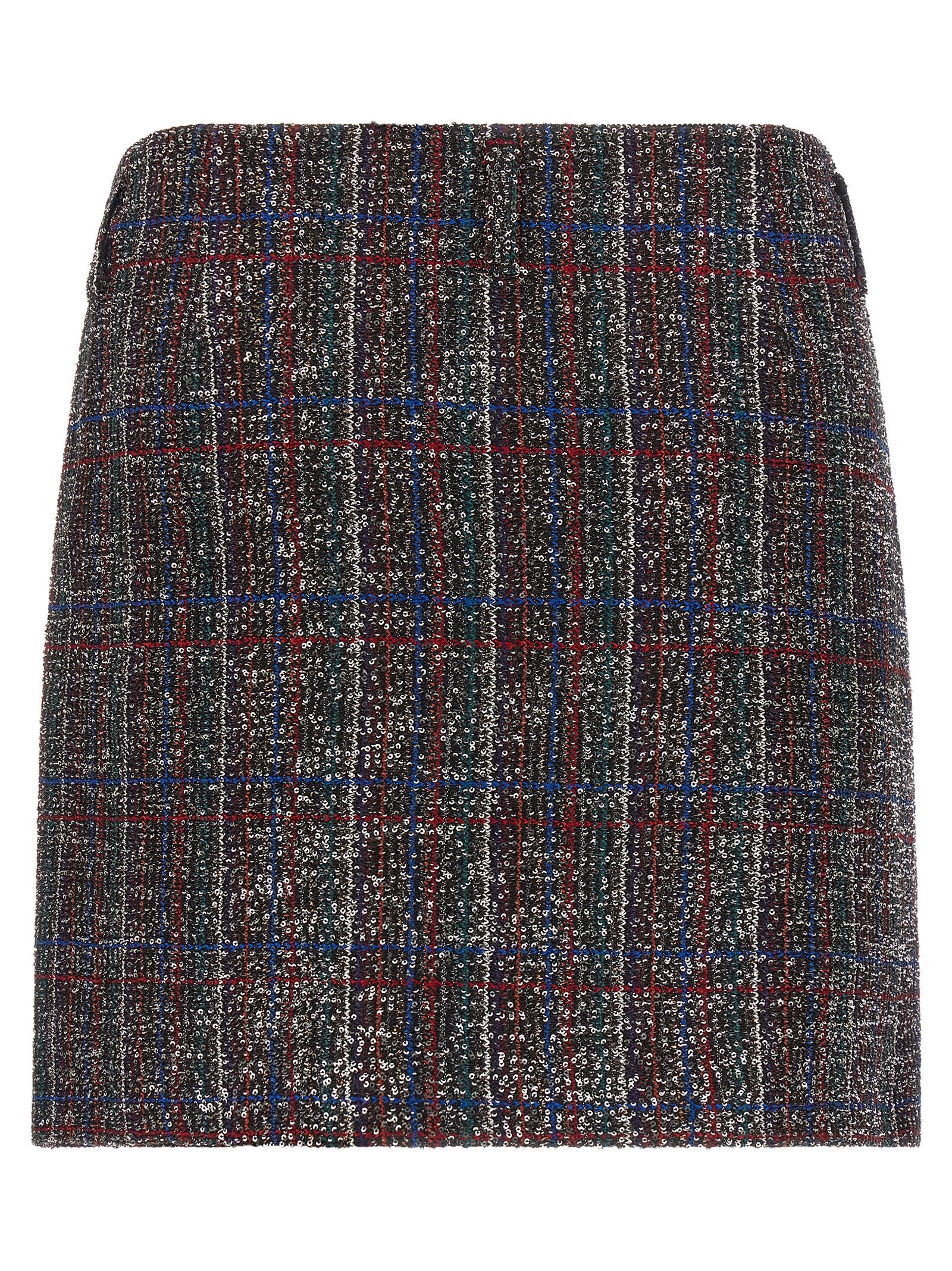 Missoni Sequin Tartan Skirt