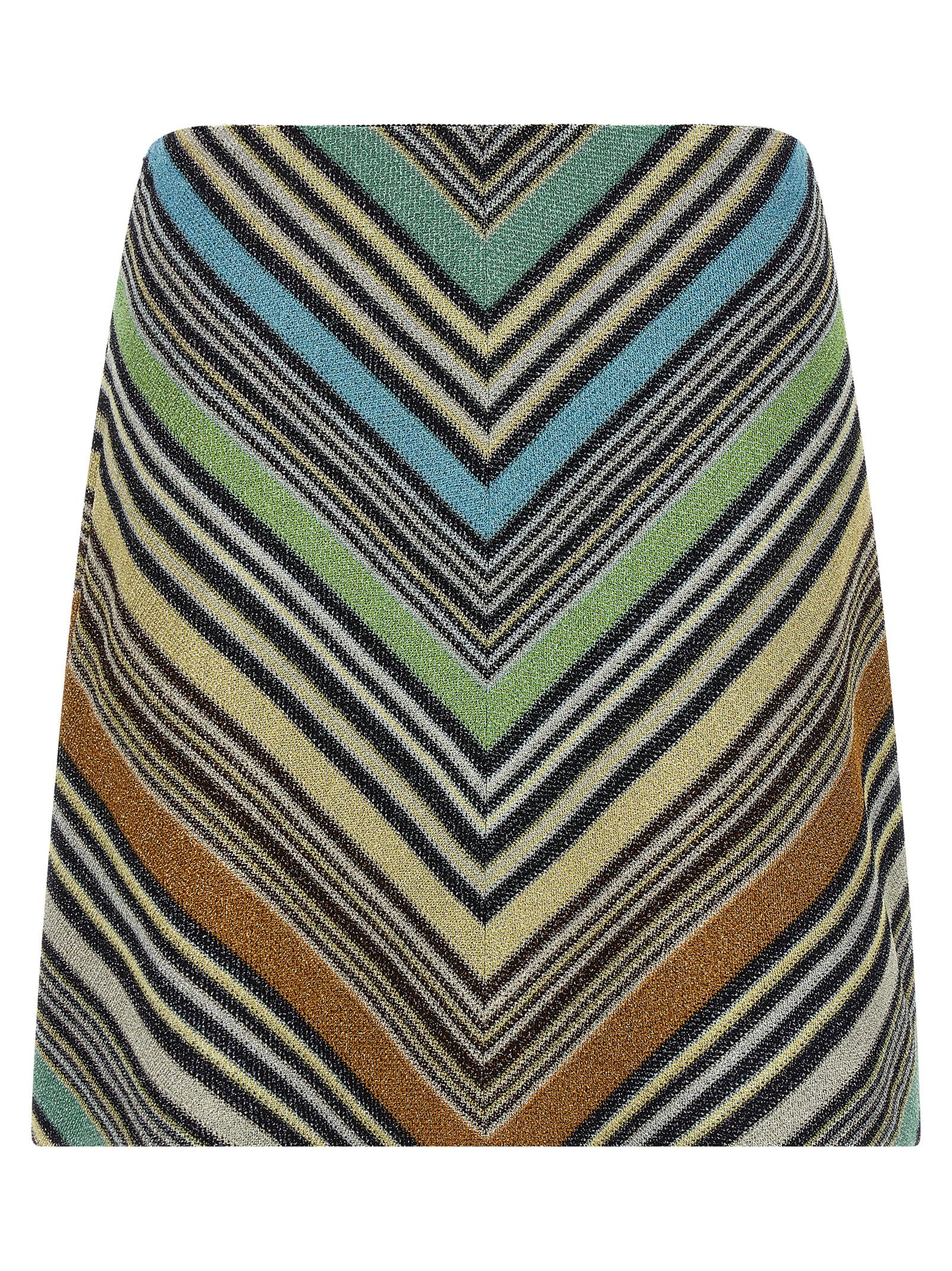 Missoni Geometric Pattern Skirt
