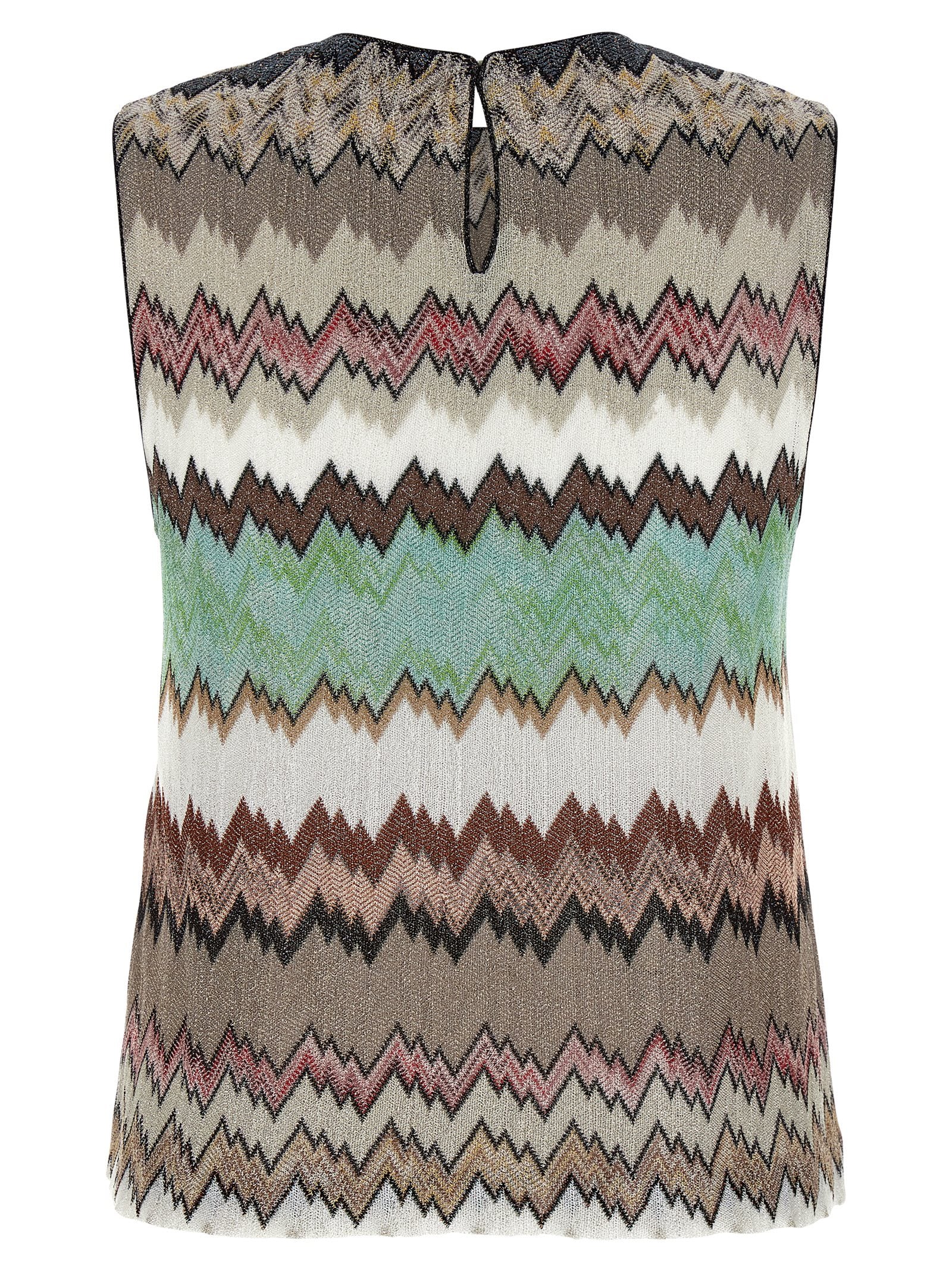 Missoni Zigzag Lamé Top