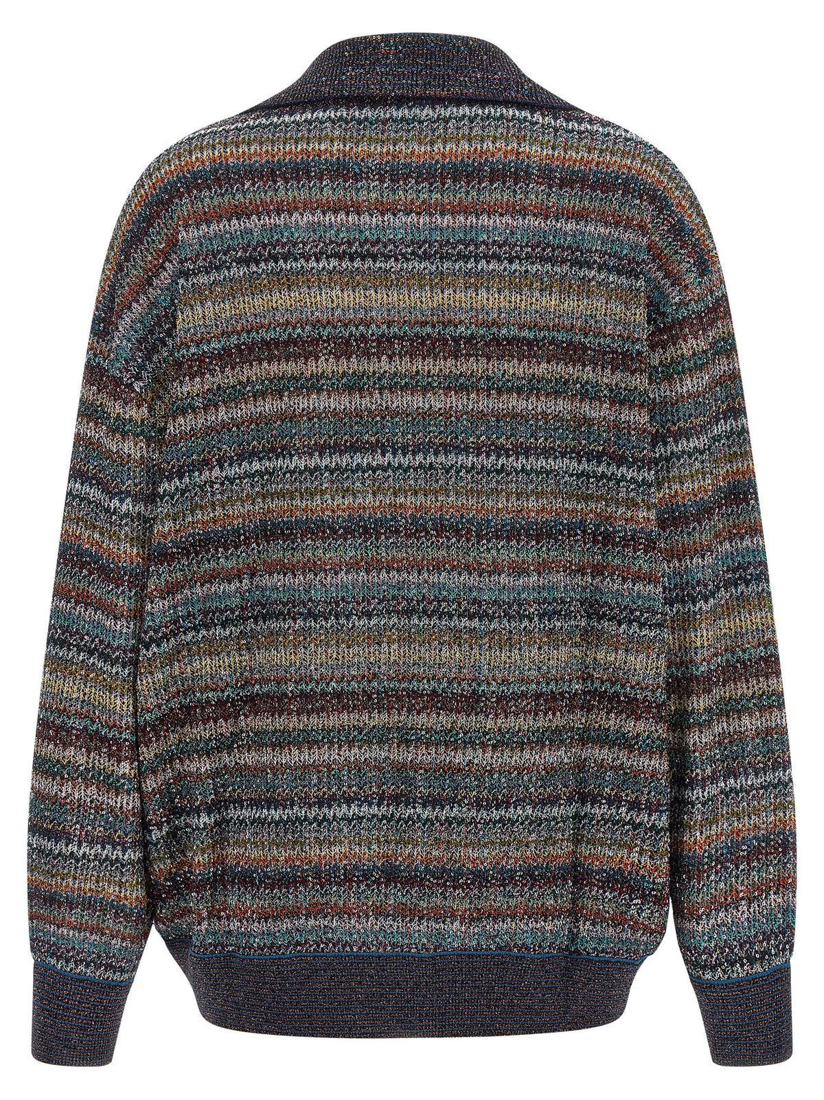 Missoni Lamé Yarn Polo Shirt