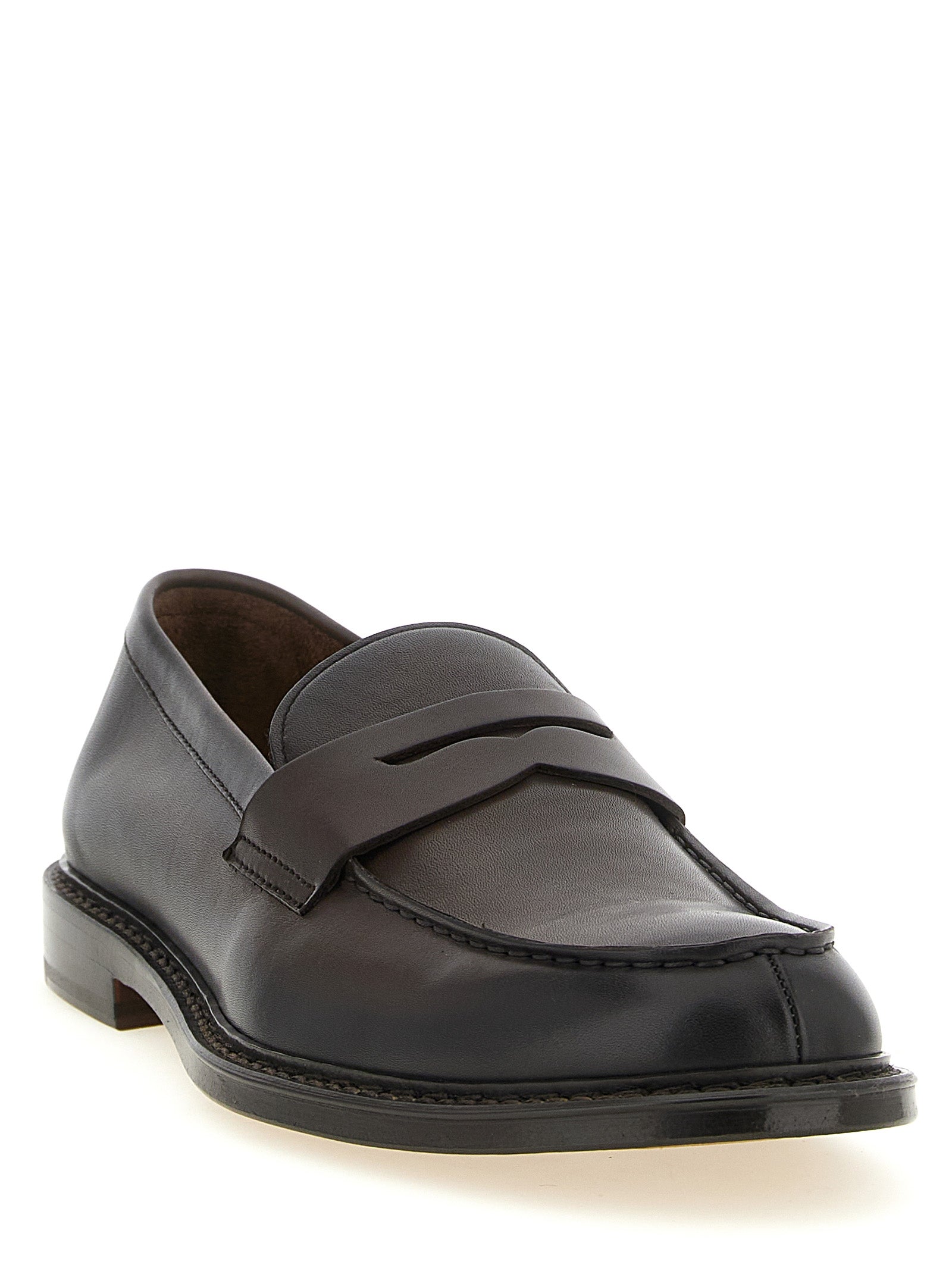 Doucal'S Leather Loafers