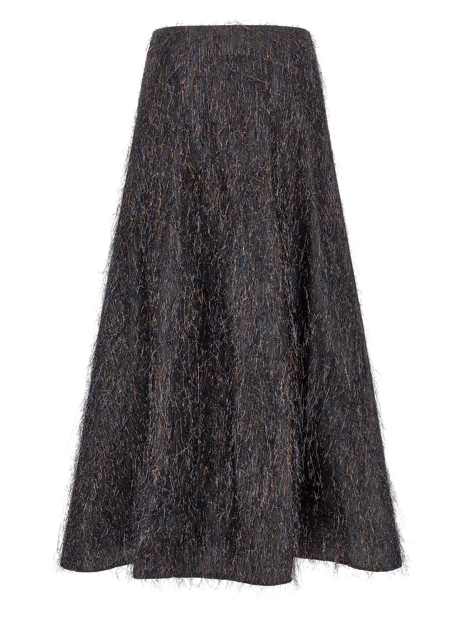 Peserico Skirt With Metallic Fringes