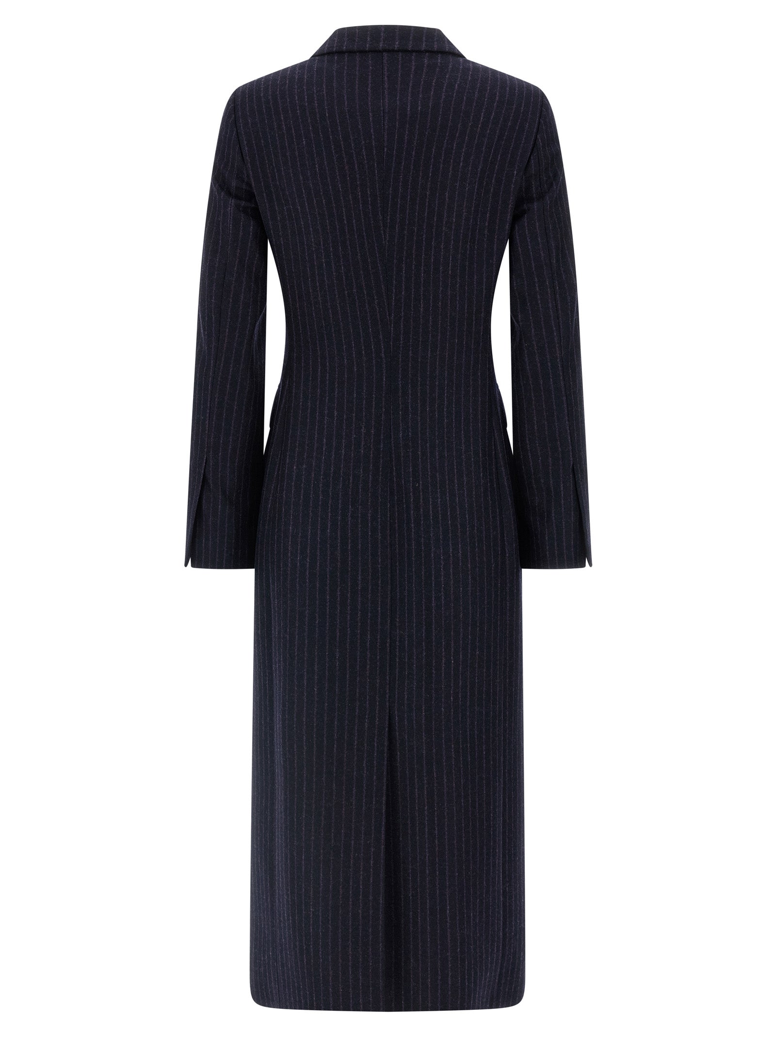 Alberto Biani Pinstripe Coat