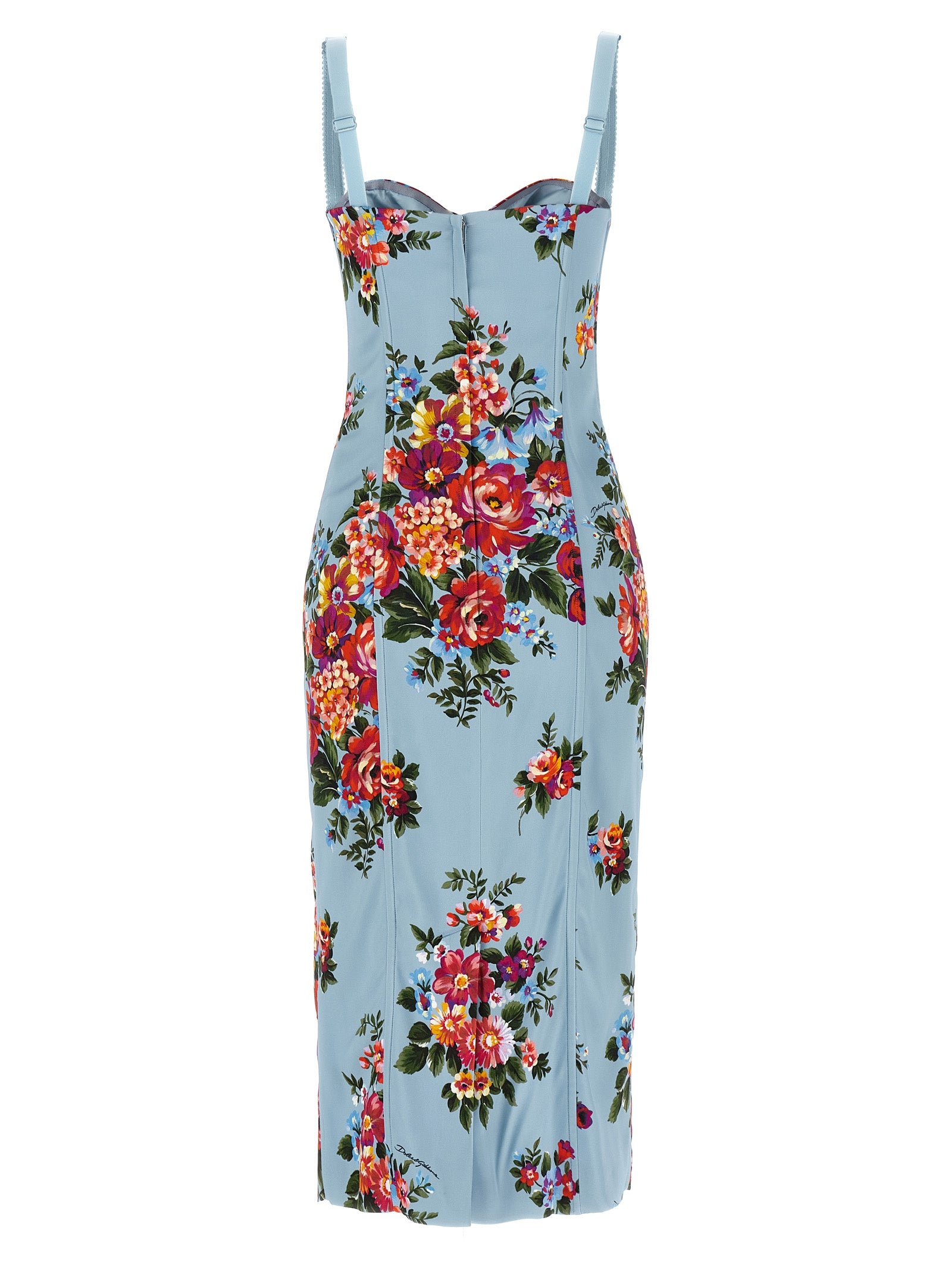 Dolce & Gabbana 'Mazzo Di Fiori' Print Dress