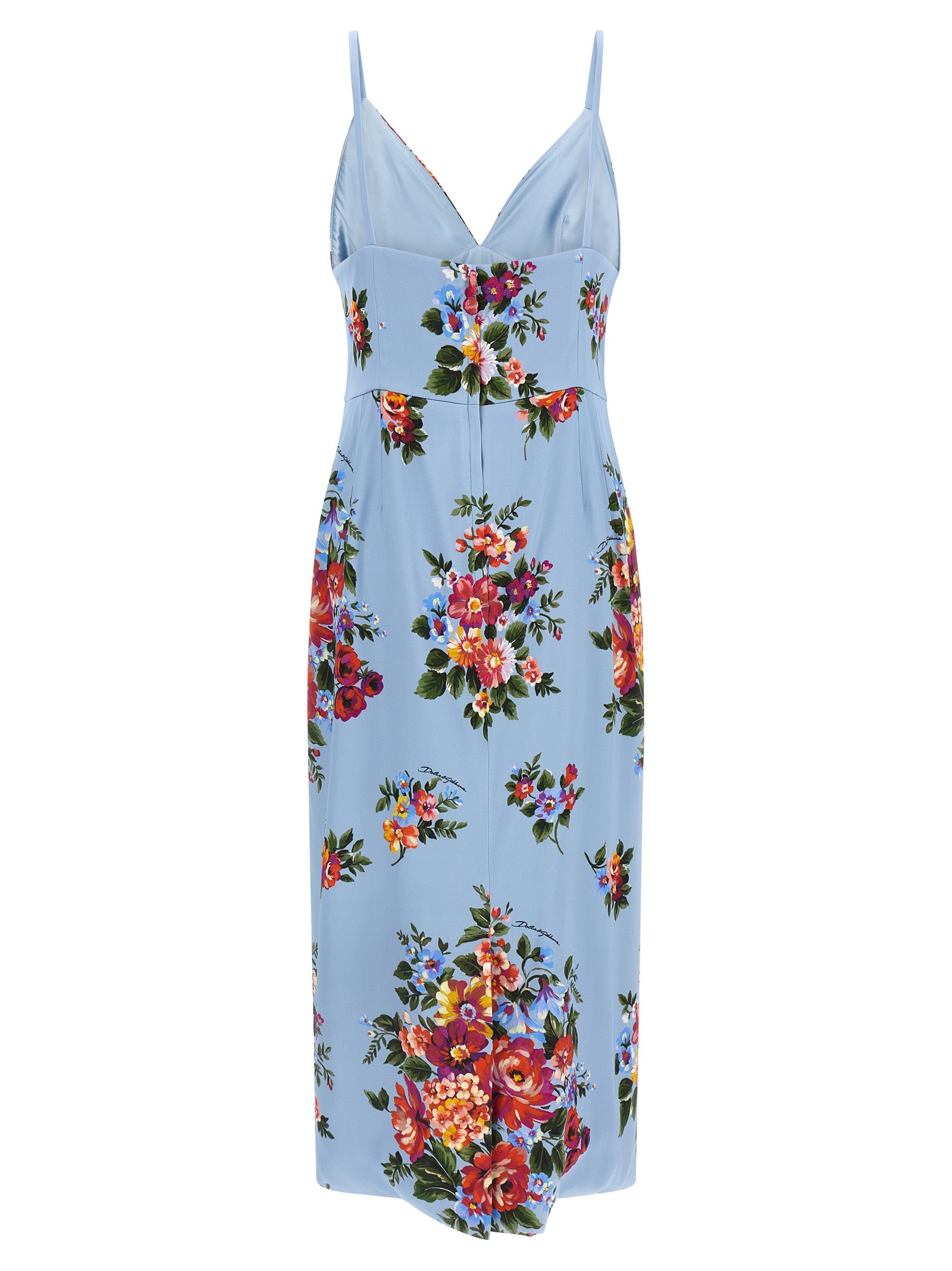 Dolce & Gabbana 'Mazzo Di Fiori' Print Dress