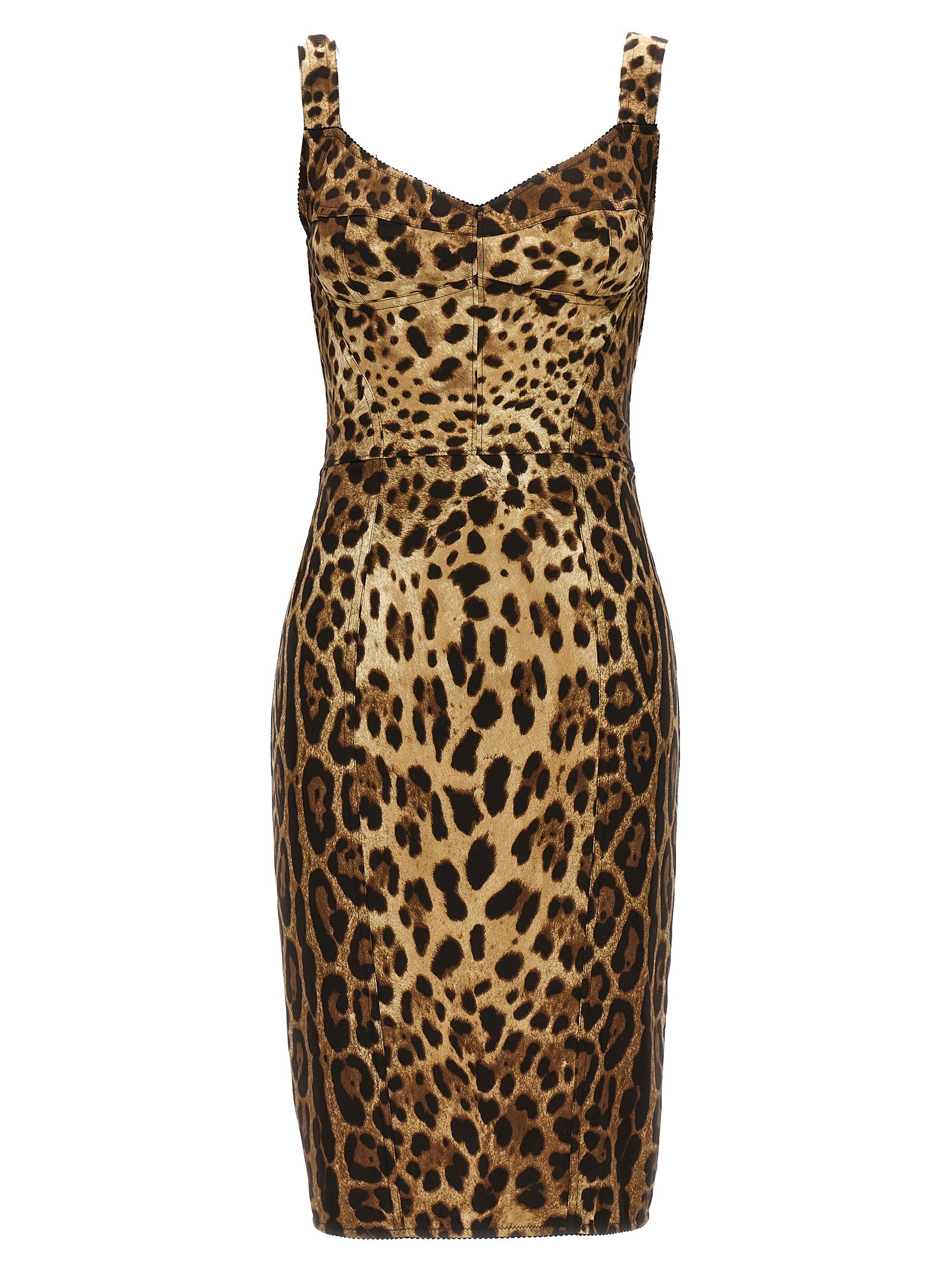Dolce & Gabbana 'Leopardo' Corset Dress
