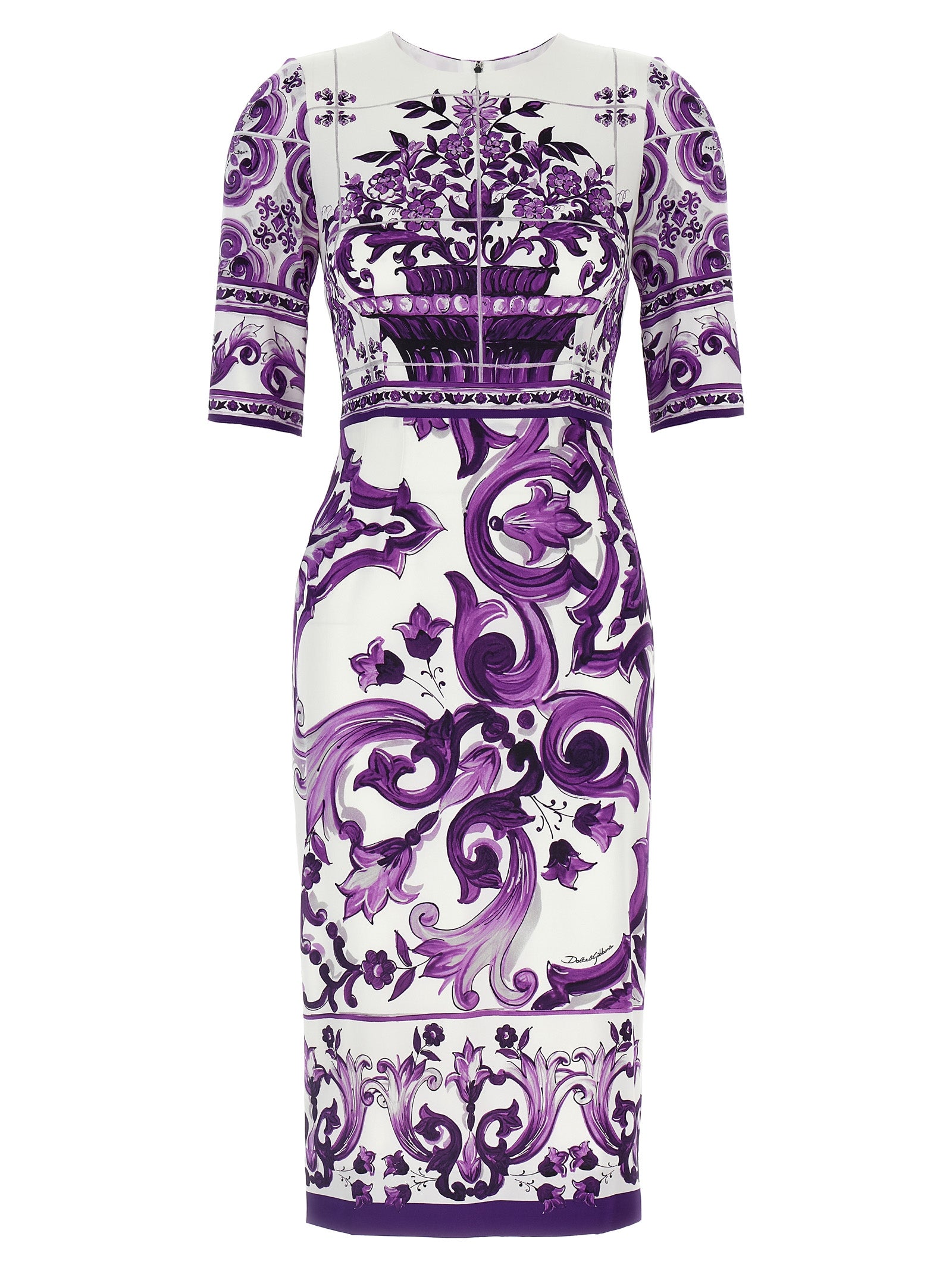 Dolce & Gabbana 'Maiolica' Print Dress