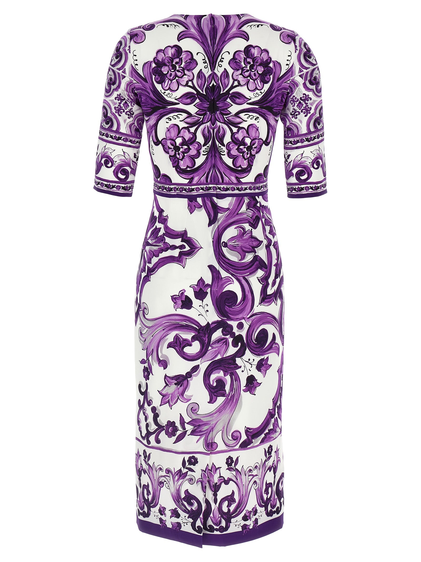 Dolce & Gabbana 'Maiolica' Print Dress