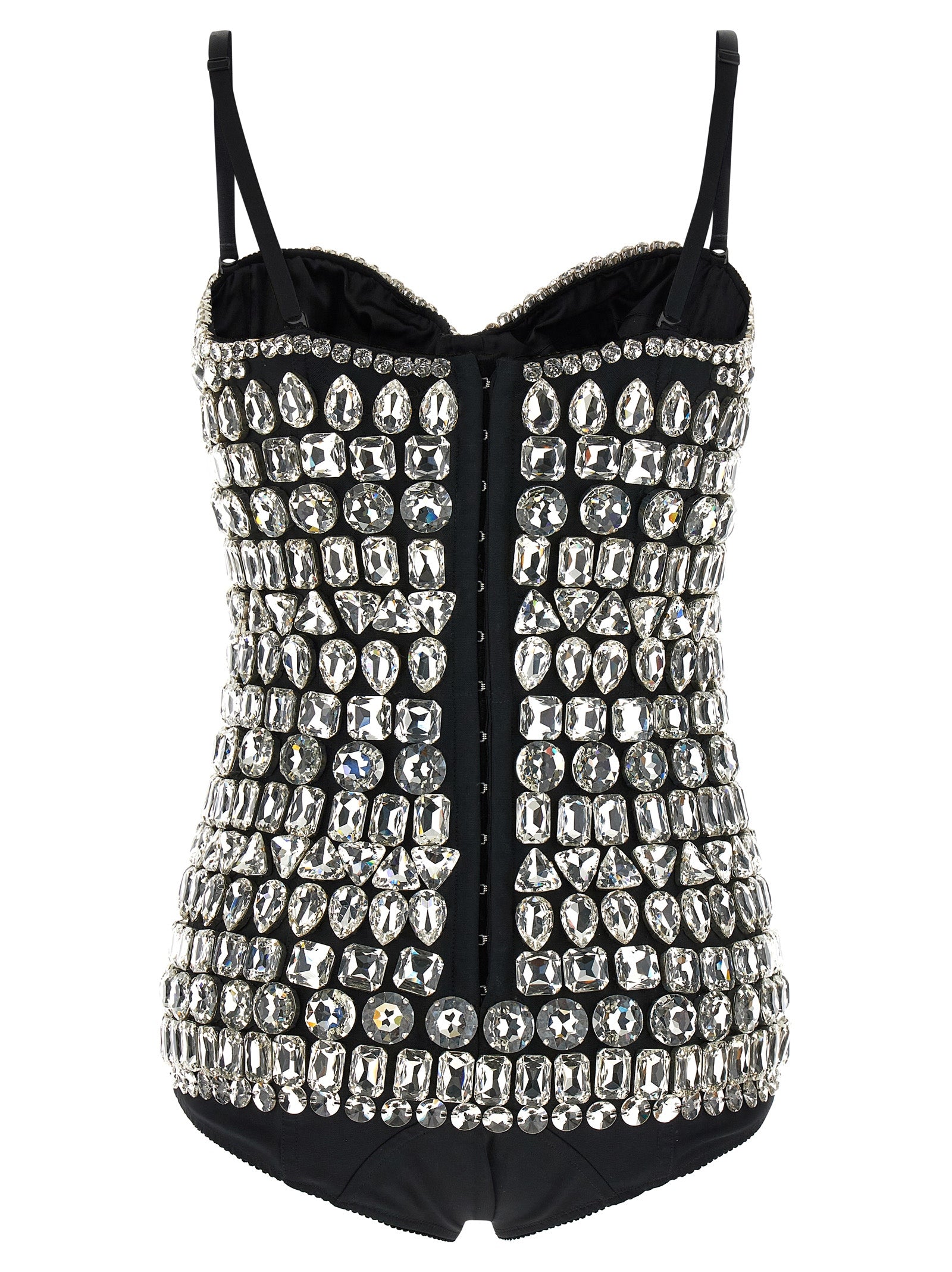 Dolce & Gabbana Crystal Bodysuit