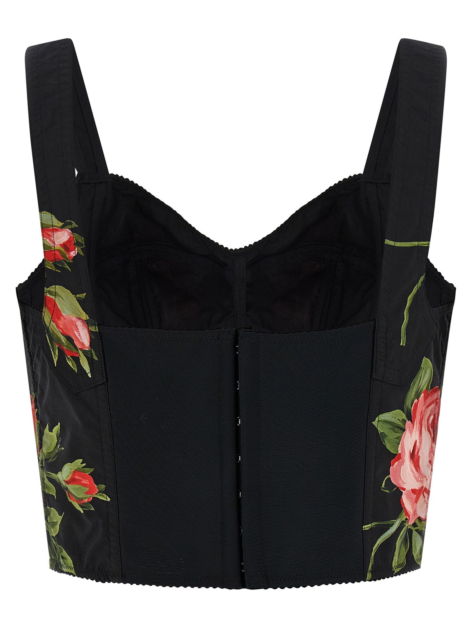 Dolce & Gabbana 'Bouquet Rose' Bustier Top