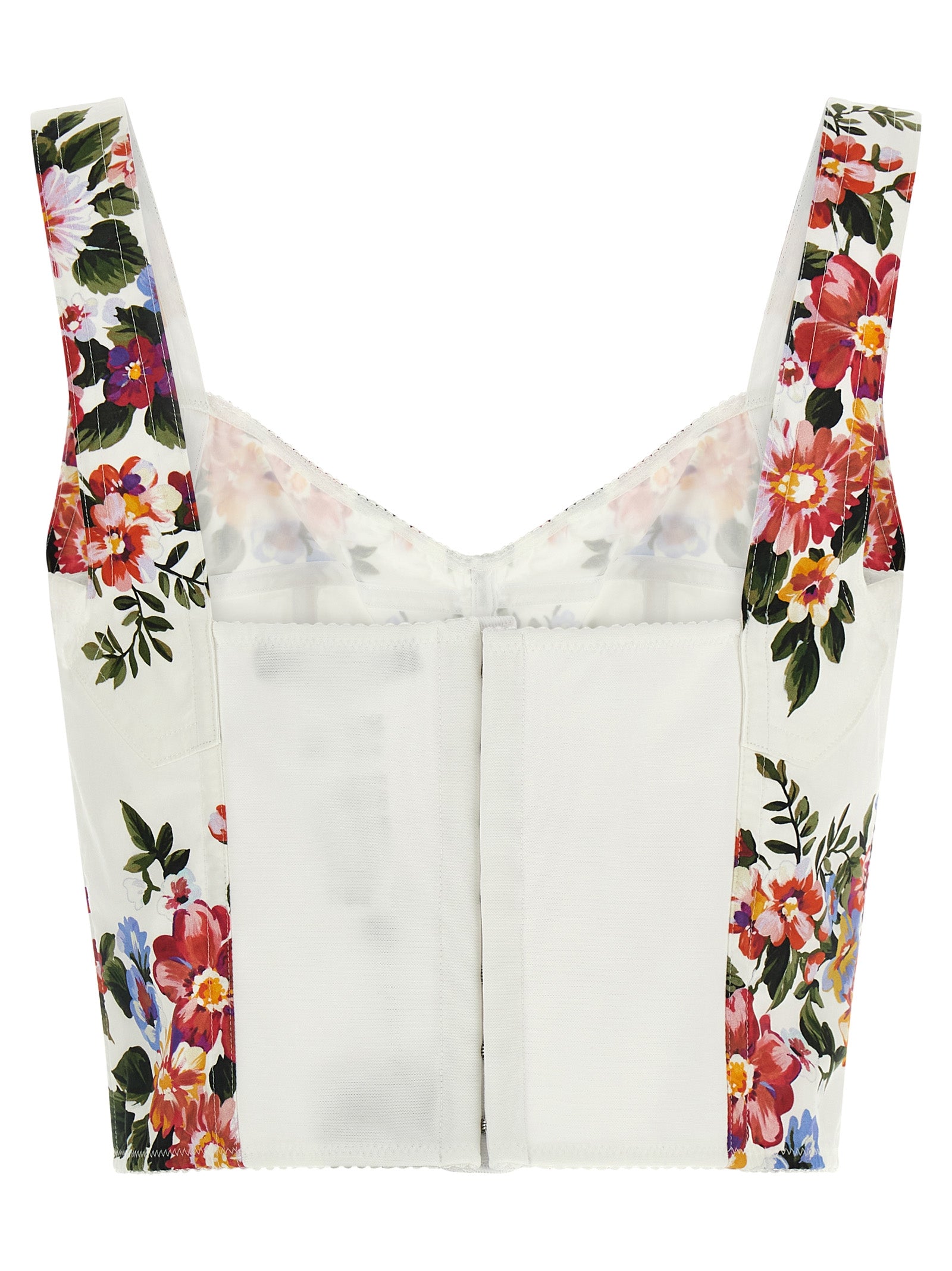 Dolce & Gabbana 'Mazzo Di Fiori' Print Top