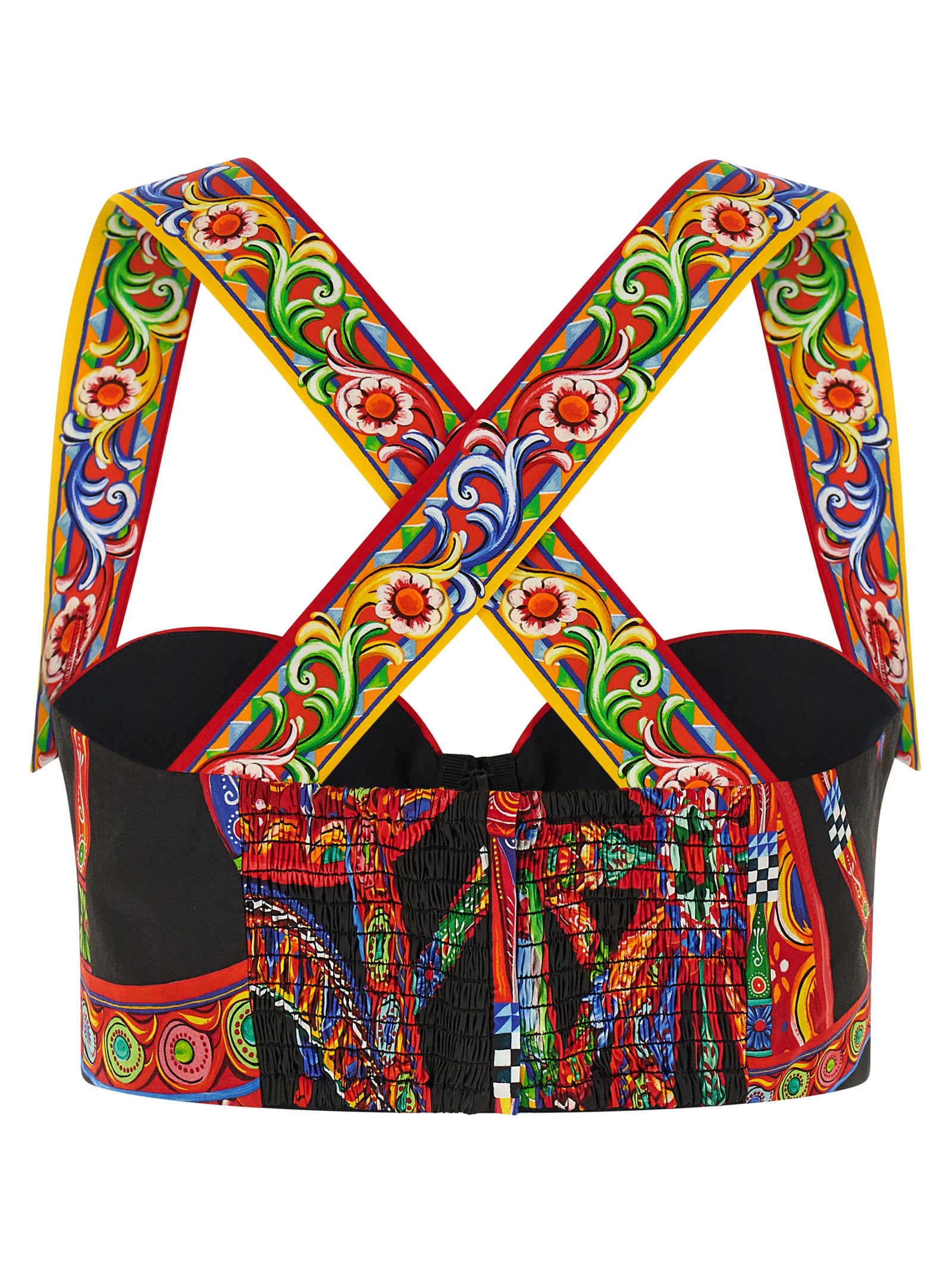 Dolce & Gabbana 'Carretto' Bustier Top