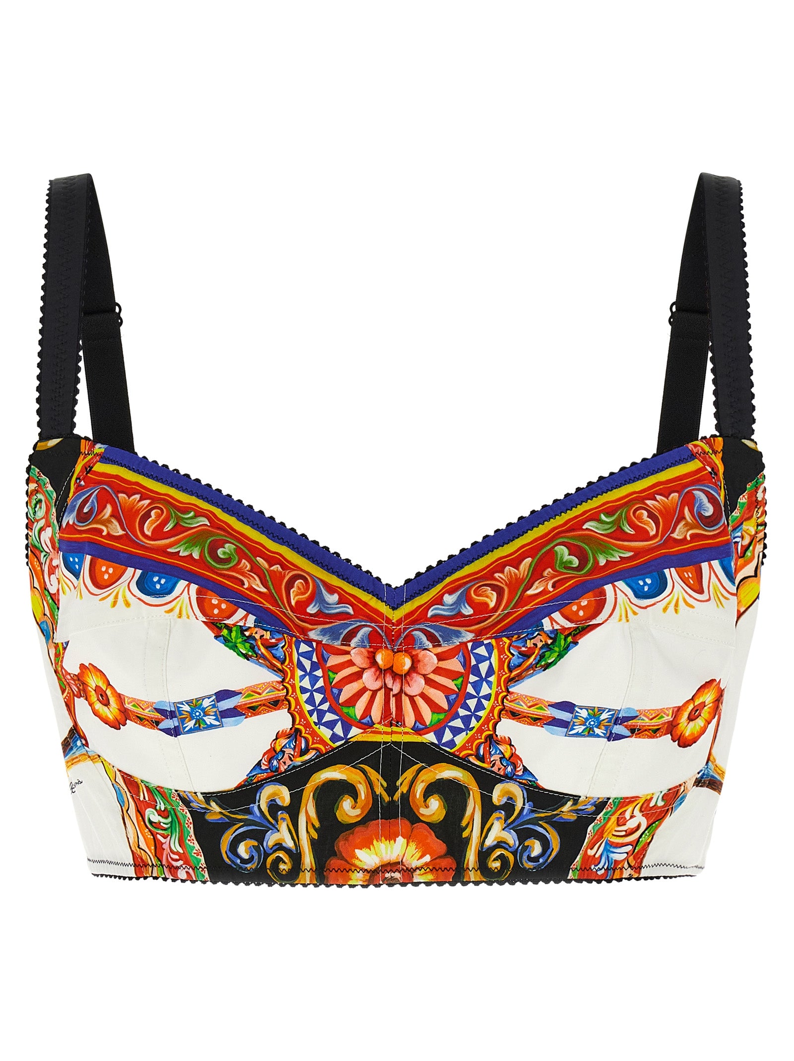 Dolce & Gabbana 'Carretto' Crop Top