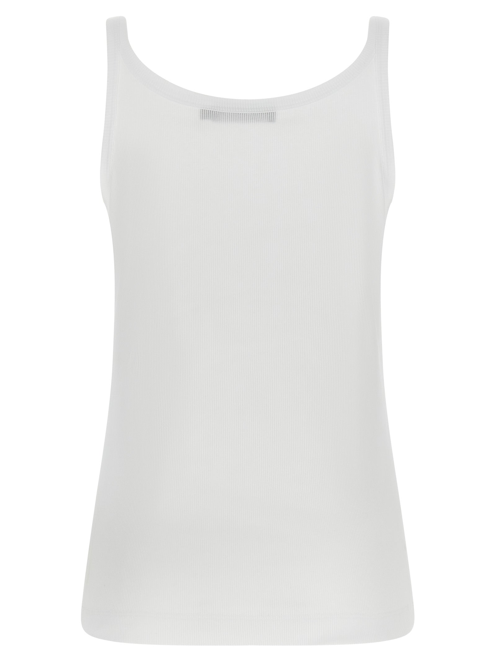 Dolce & Gabbana Logo Embroidery Tank Top