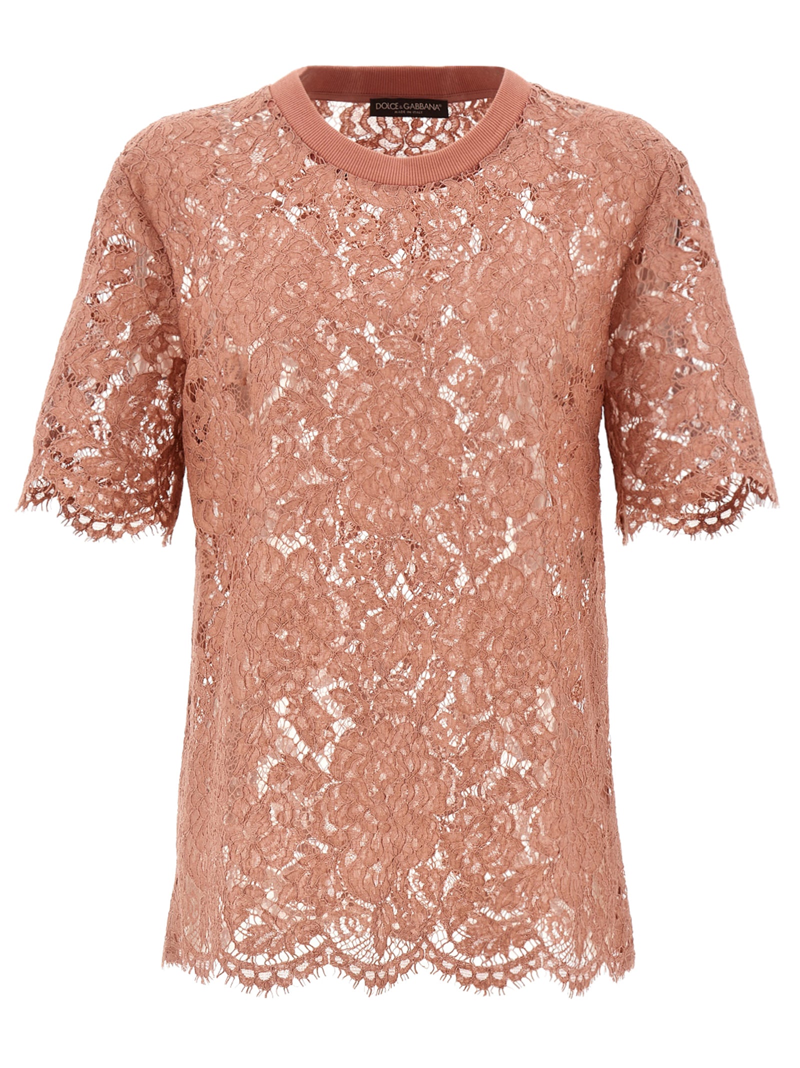 Dolce & Gabbana Lace T-Shirt