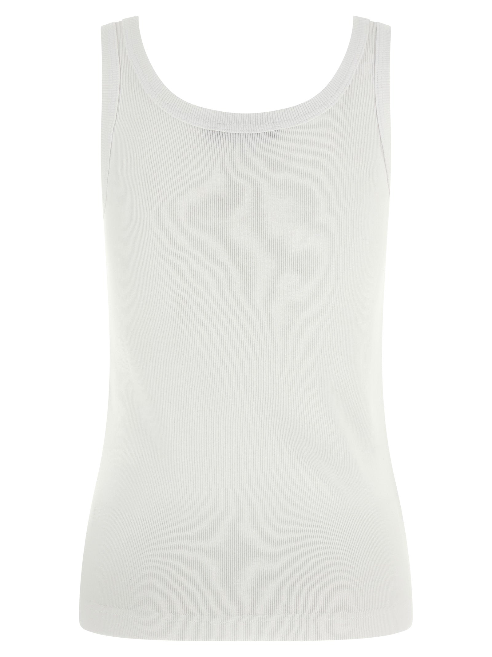Dolce & Gabbana Logo Patch Tank Top
