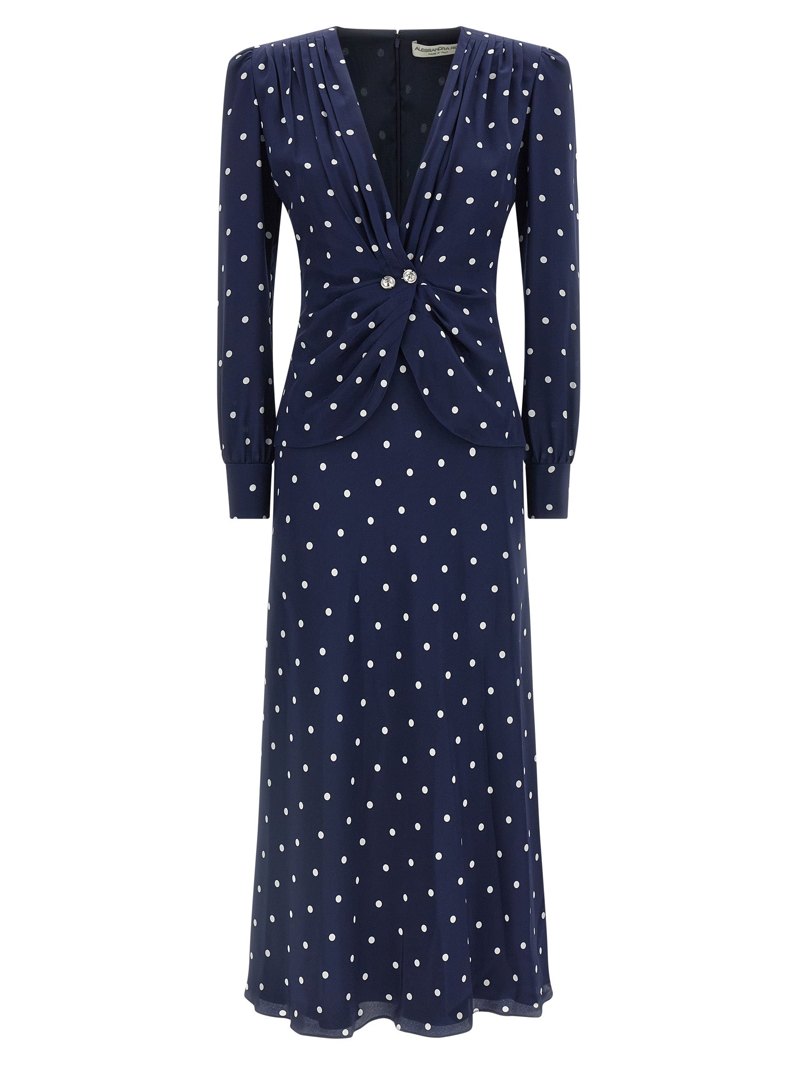 Alessandra Rich Polka Dot Dress