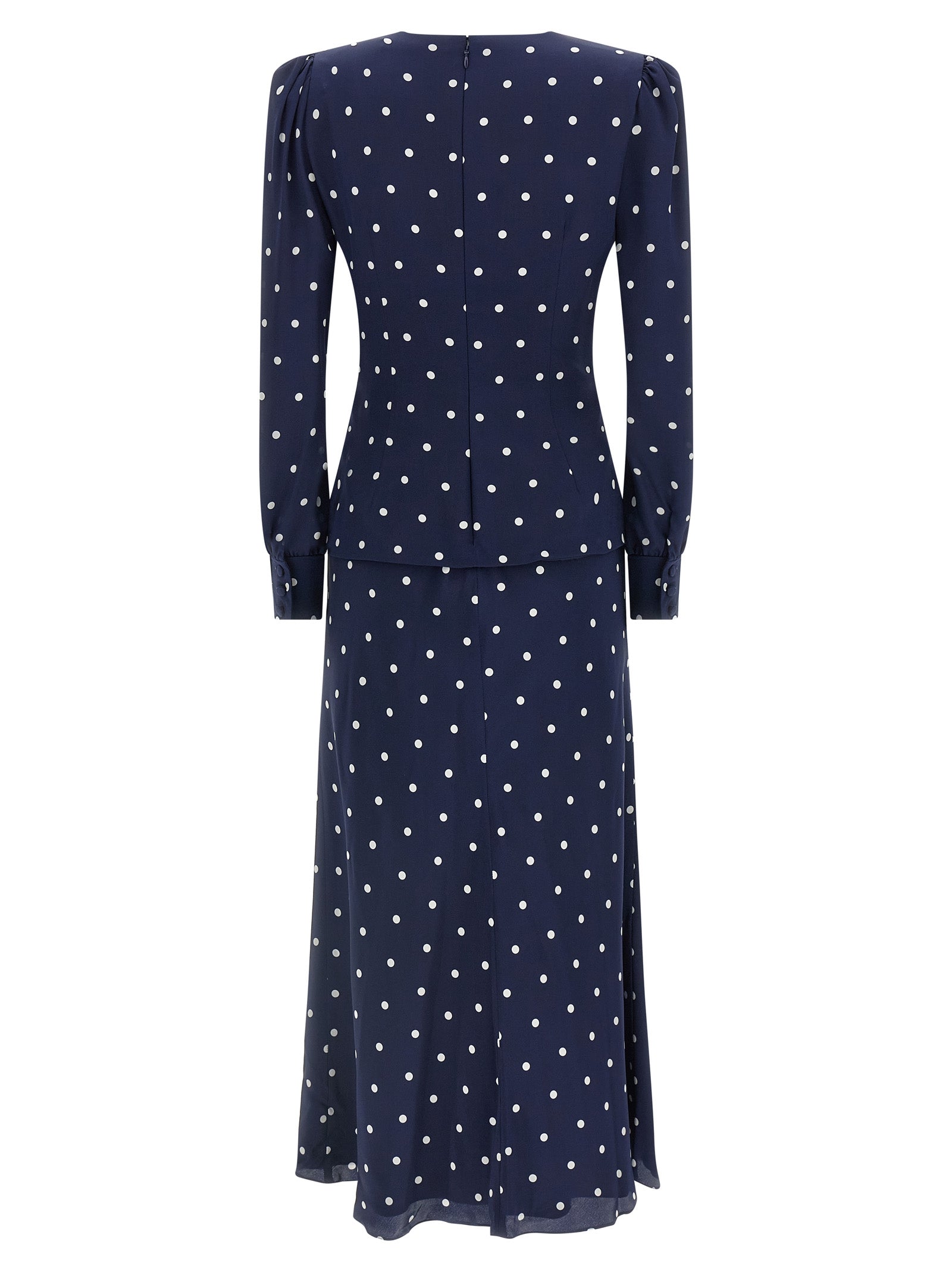 Alessandra Rich Polka Dot Dress