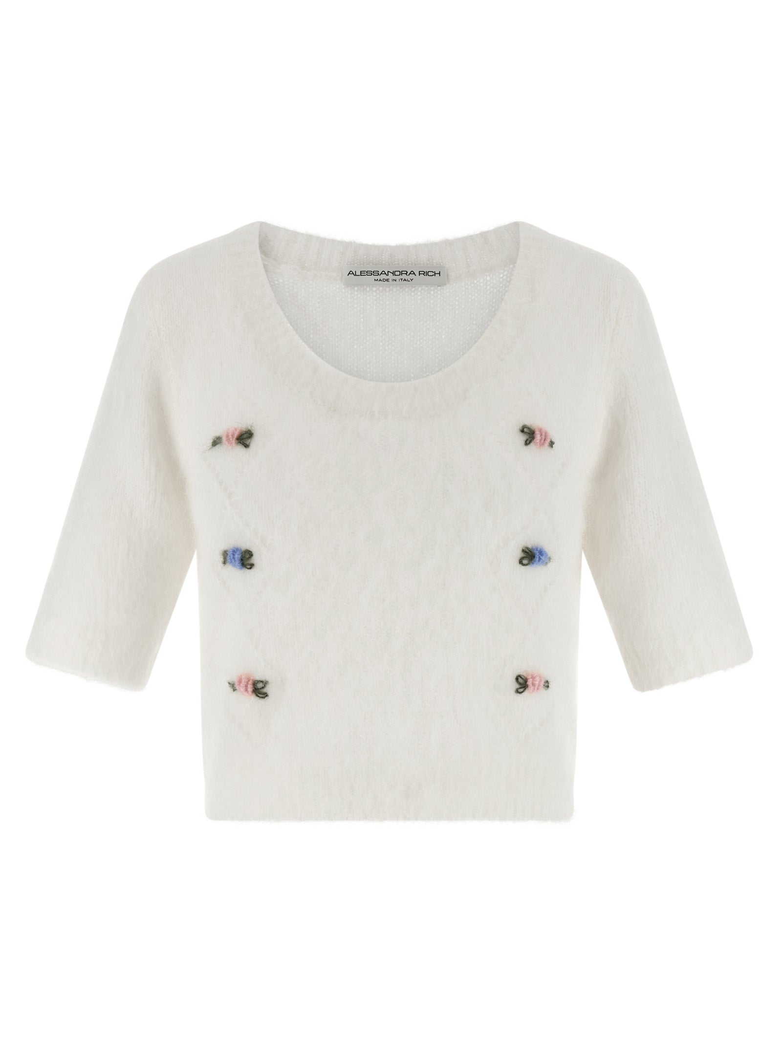Alessandra Rich 'Carded Mohair' Sweater