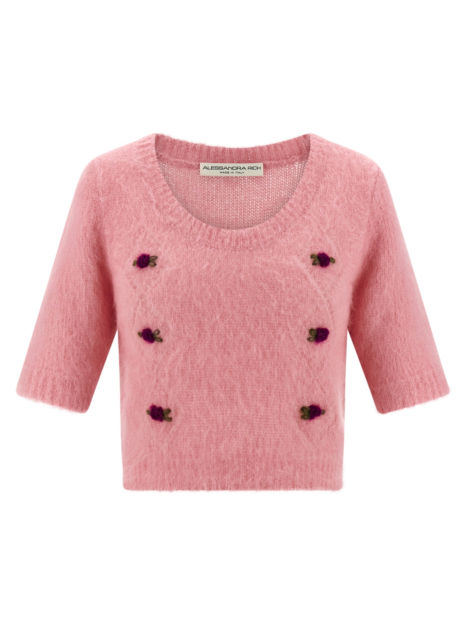 Alessandra Rich 'Carded Mohair' Sweater