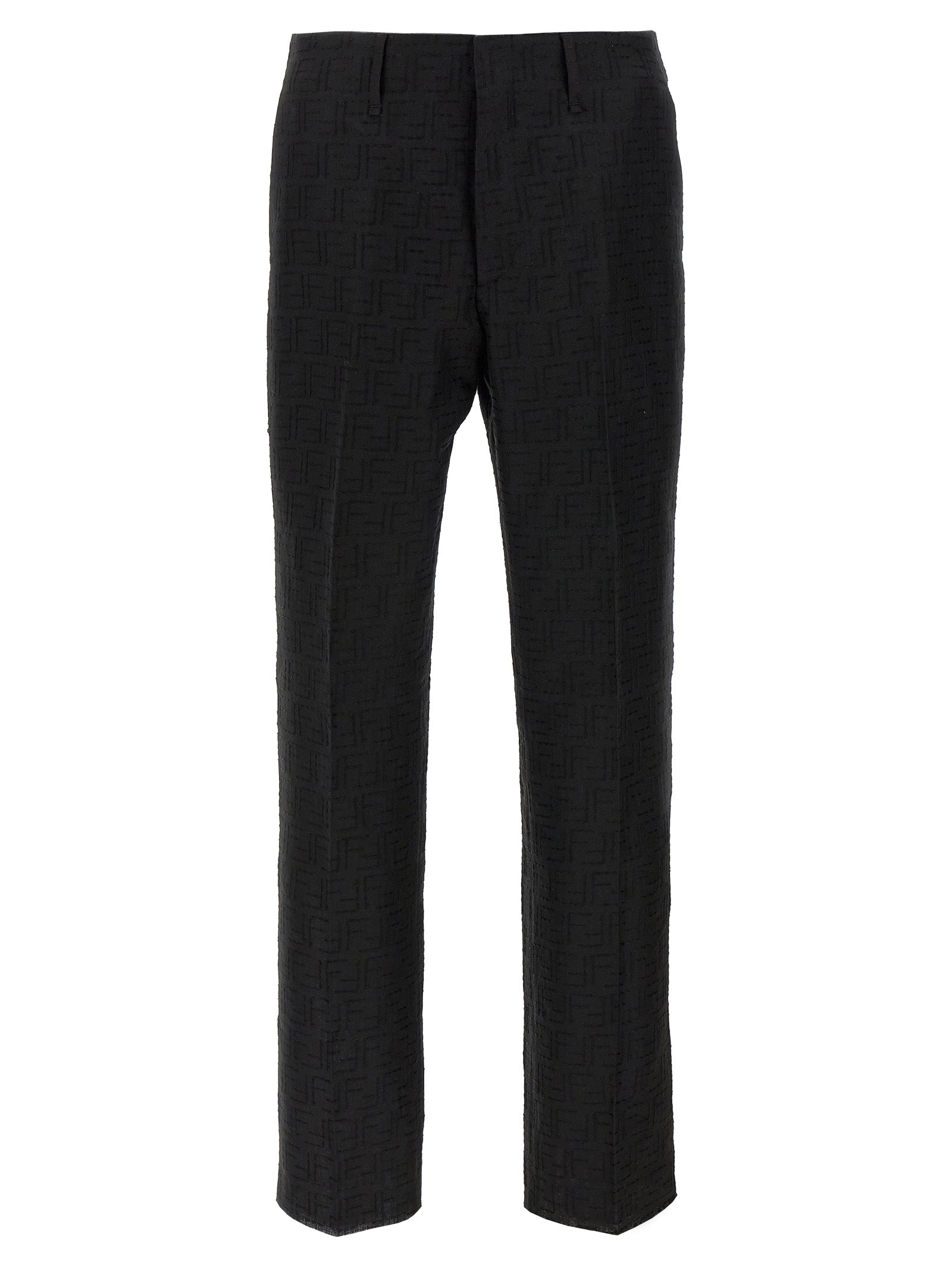 Fendi Ff Jacquard Pants