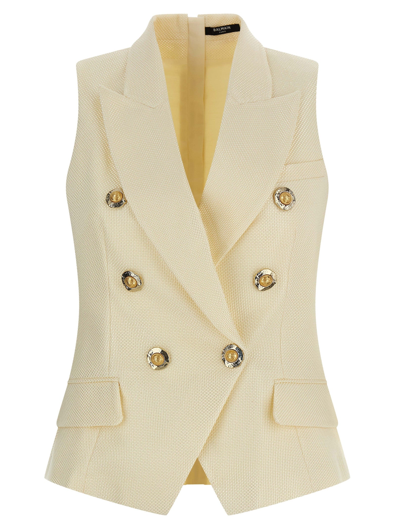 Balmain 'Gold And Gold Coin' Vest