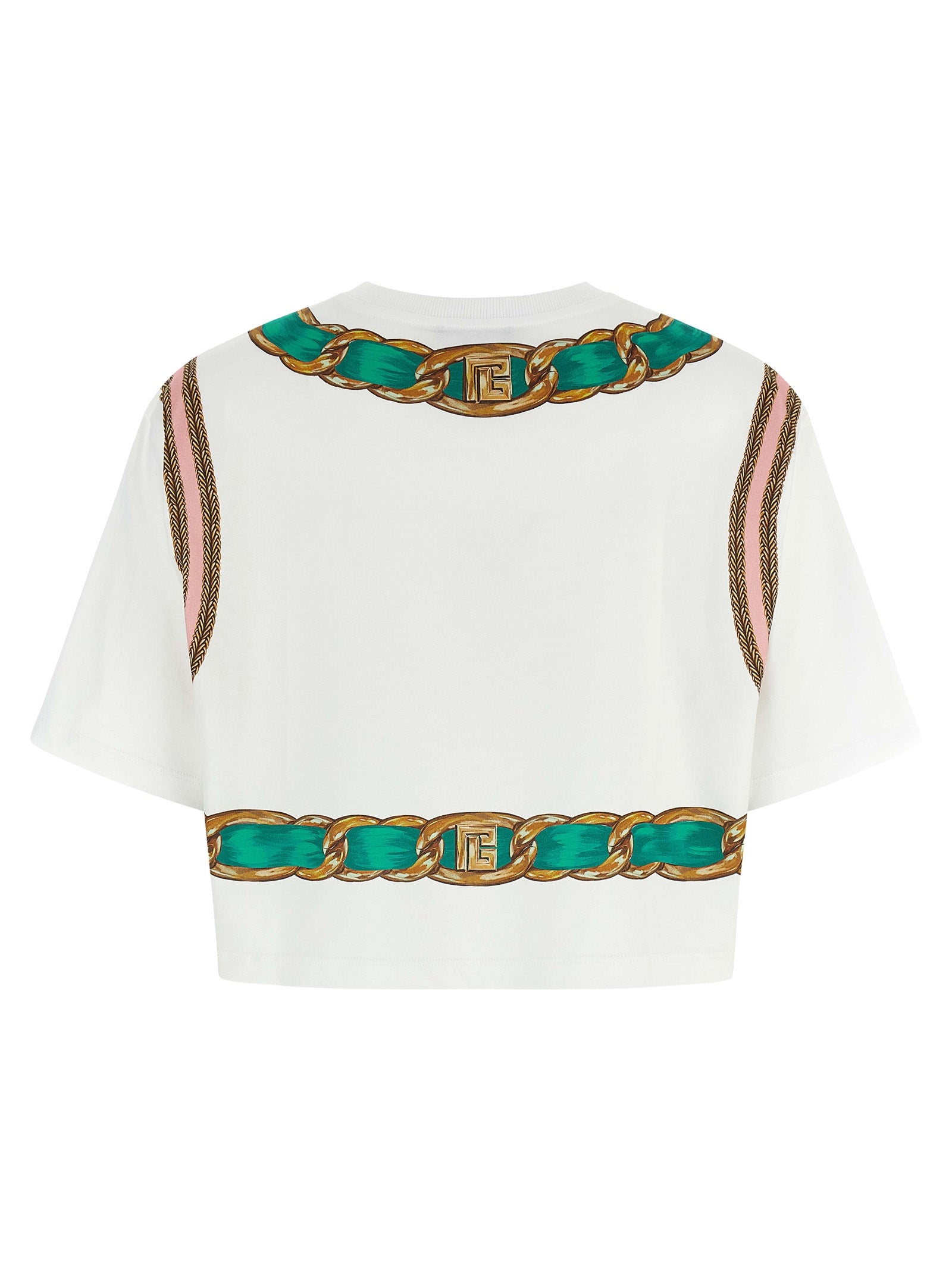 Balmain 'Balmain Foulard' Print T-Shirt