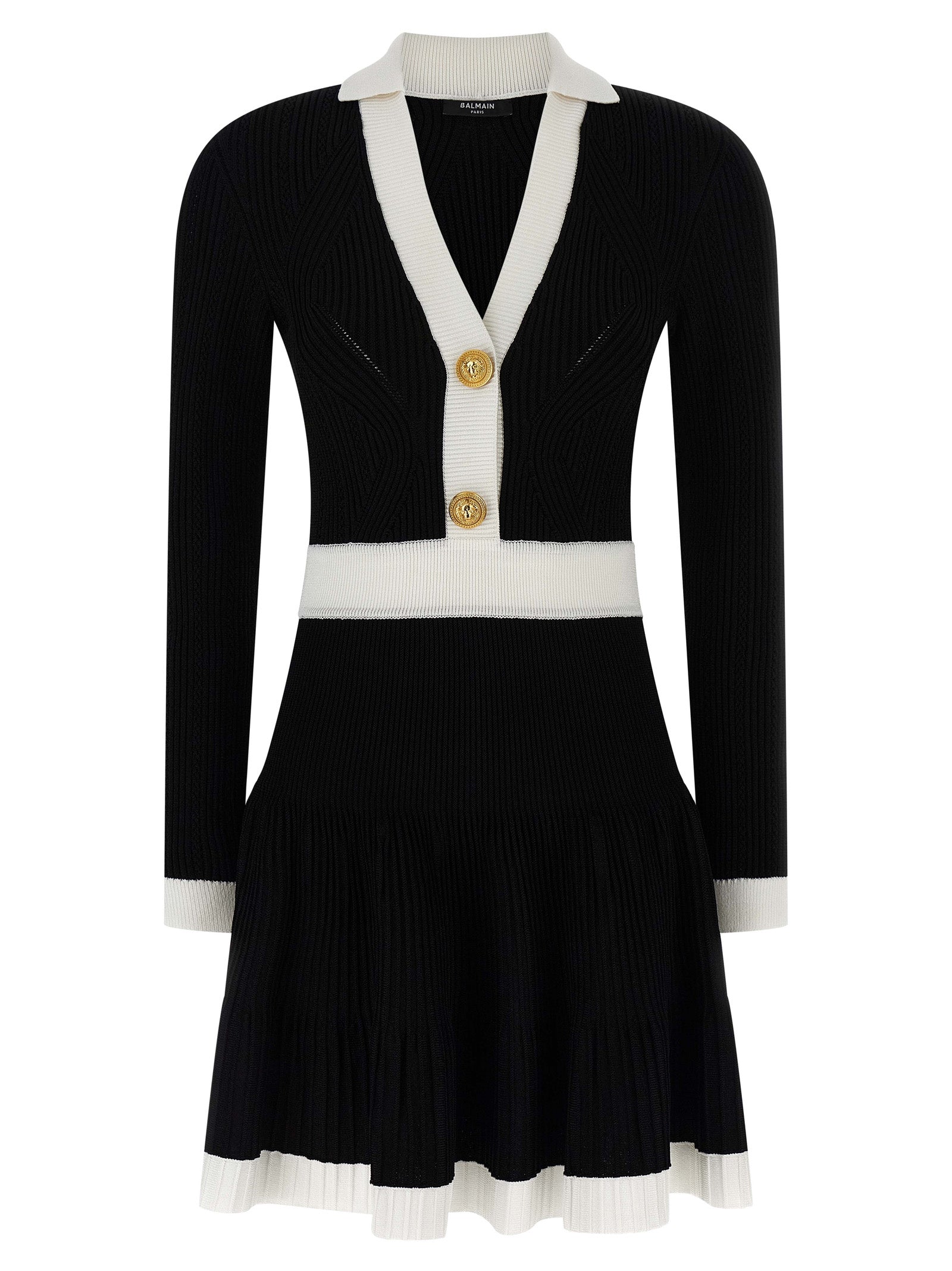 Balmain Two-Tone Dress