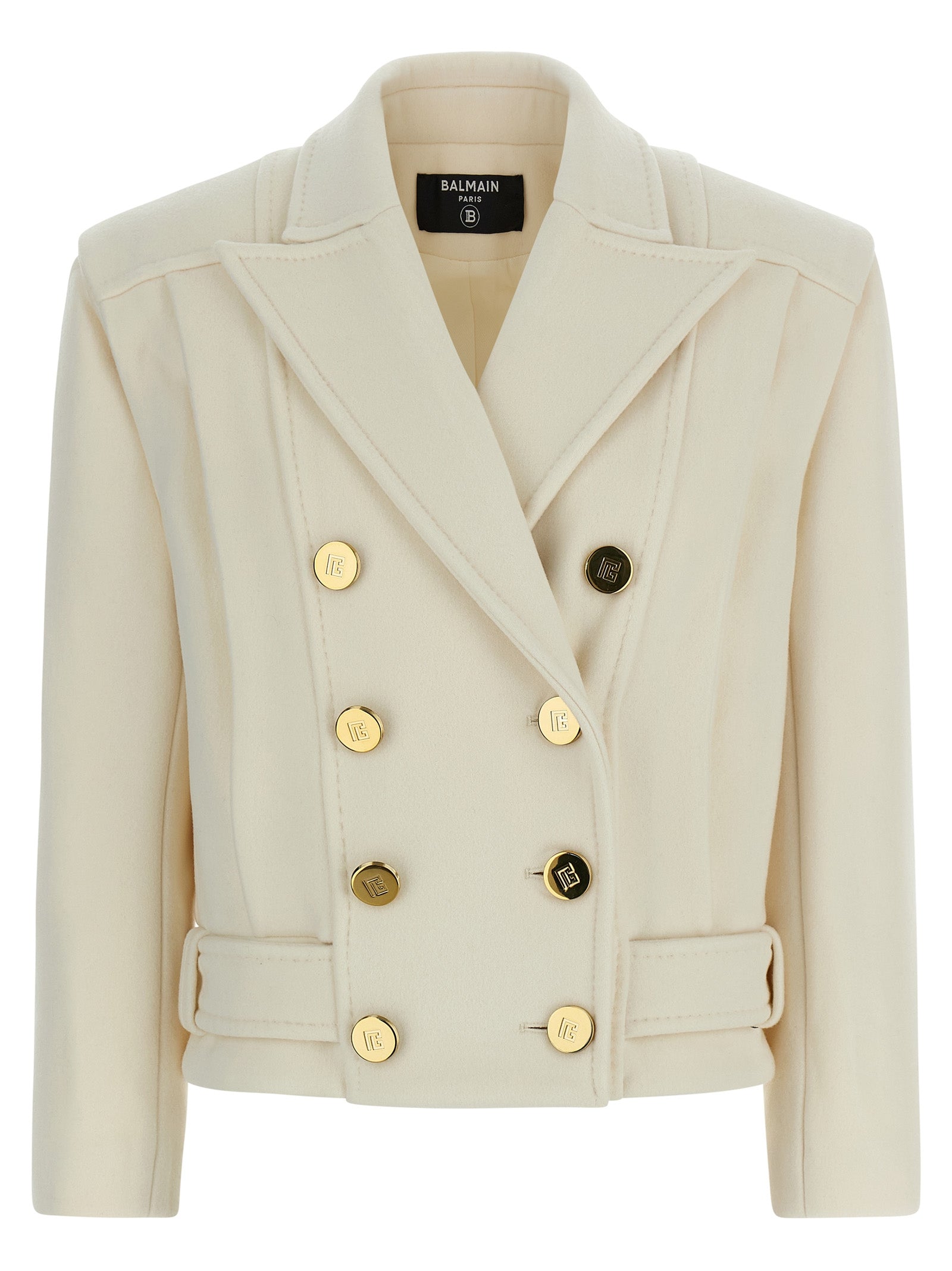 Balmain Double-Breasted Coat