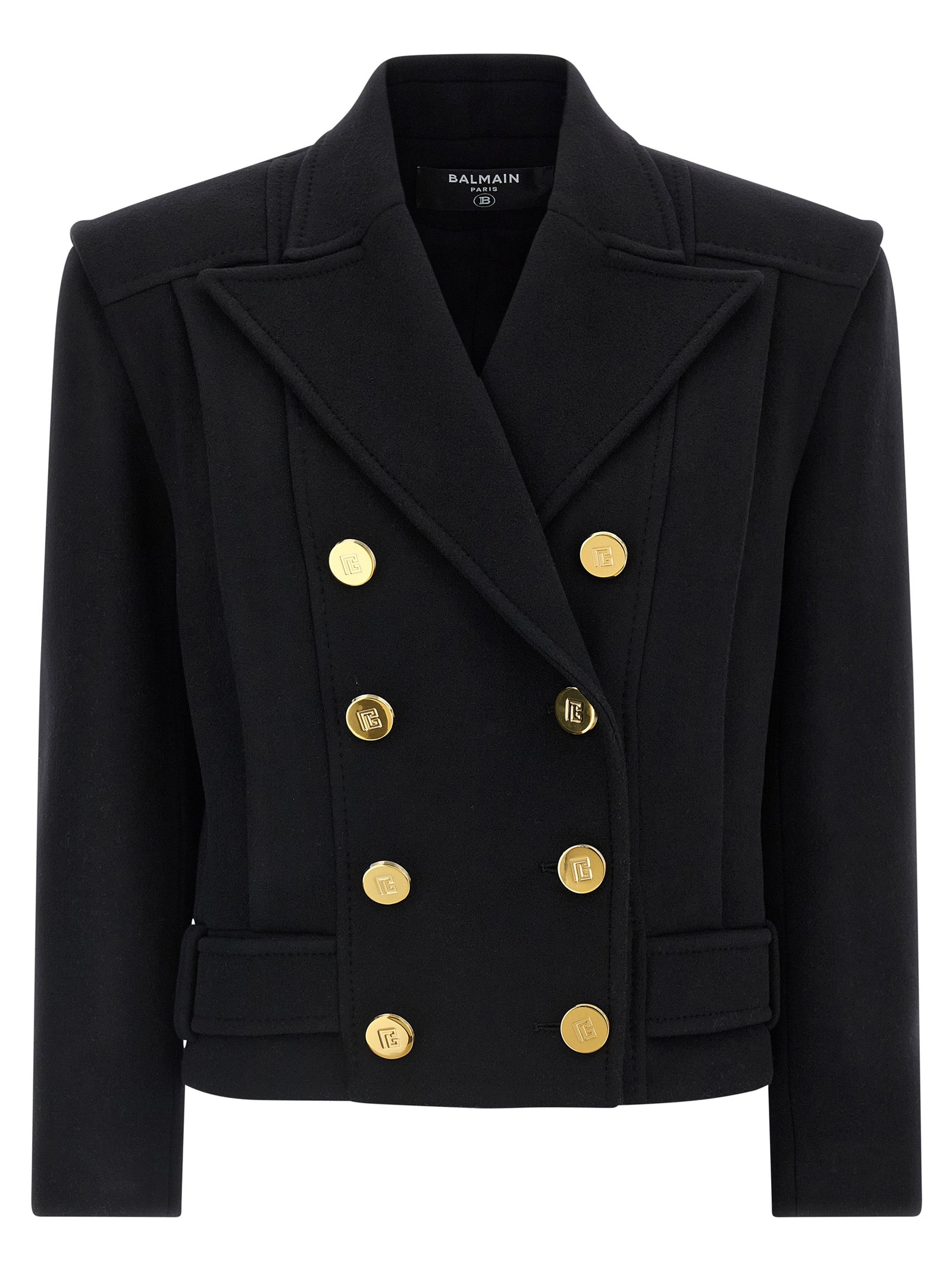 Balmain Double-Breasted Coat