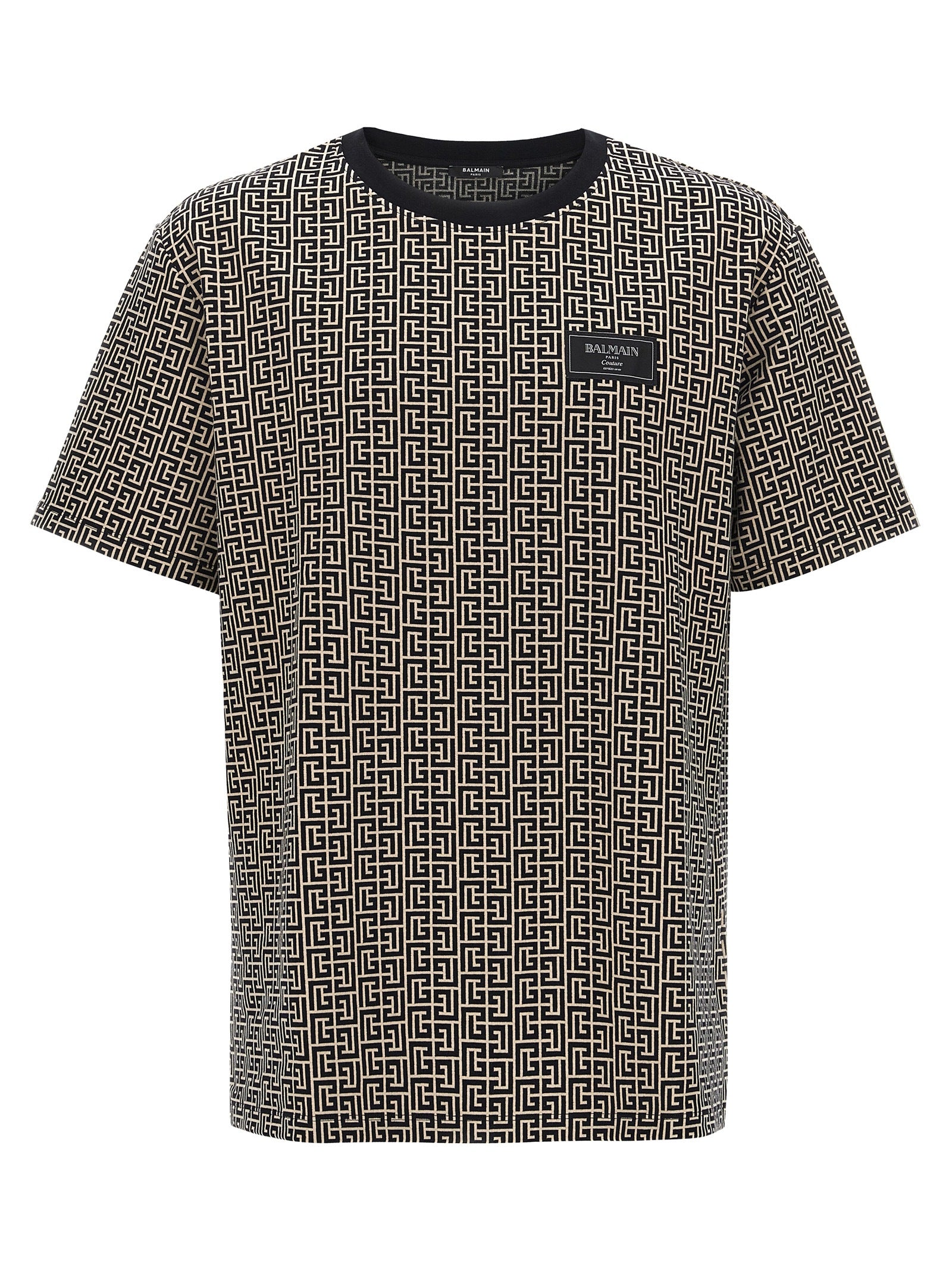 Balmain 'Monogram Couture' T-Shirt