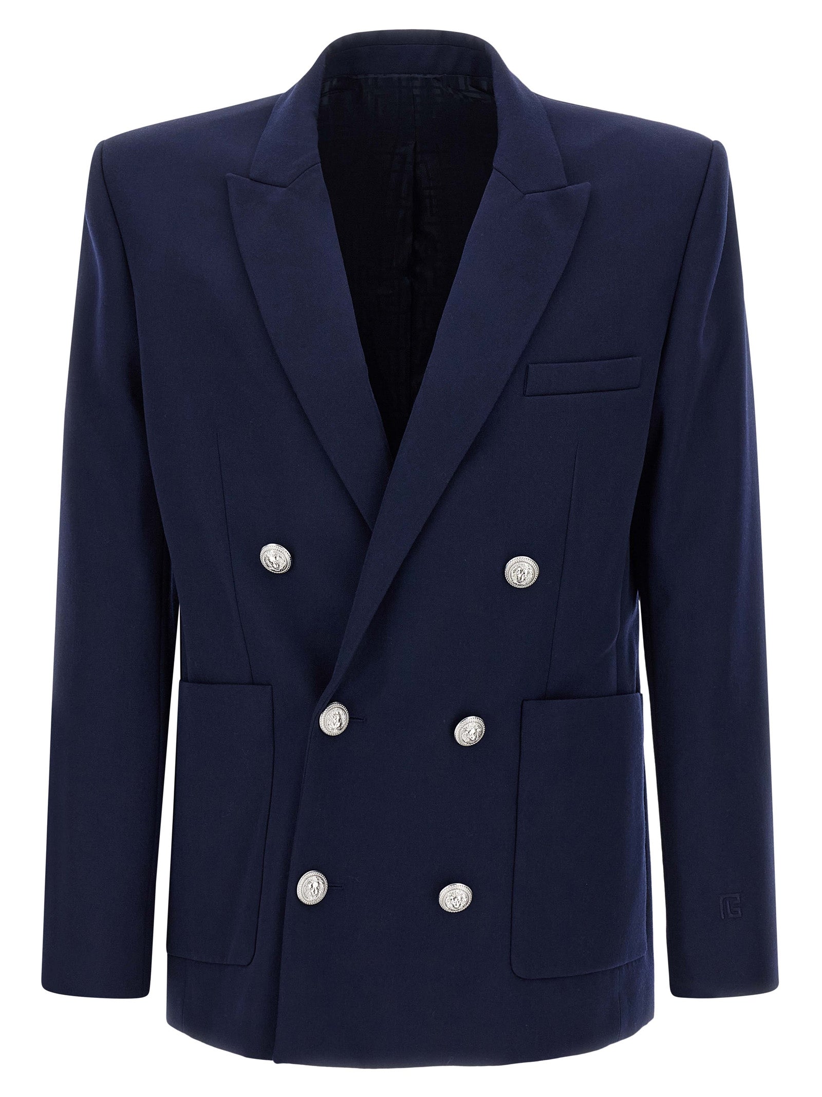 Balmain Grain De Poudre Blazer