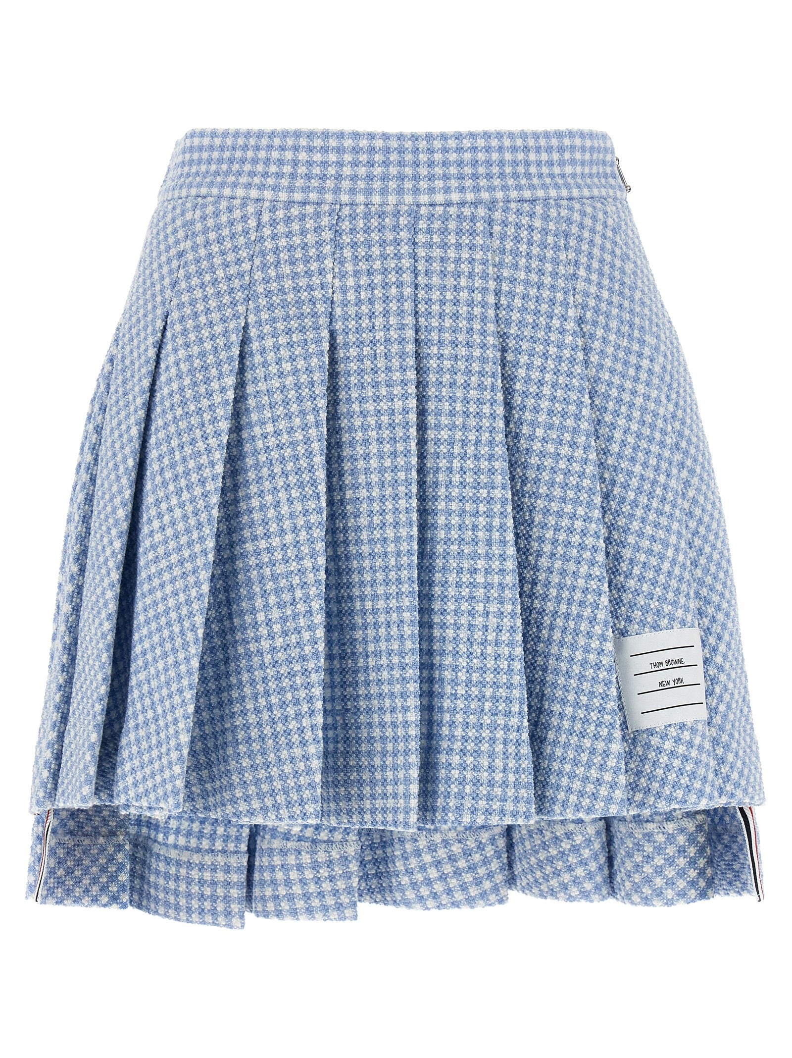 Thom Browne Pleated Tweed Skirt