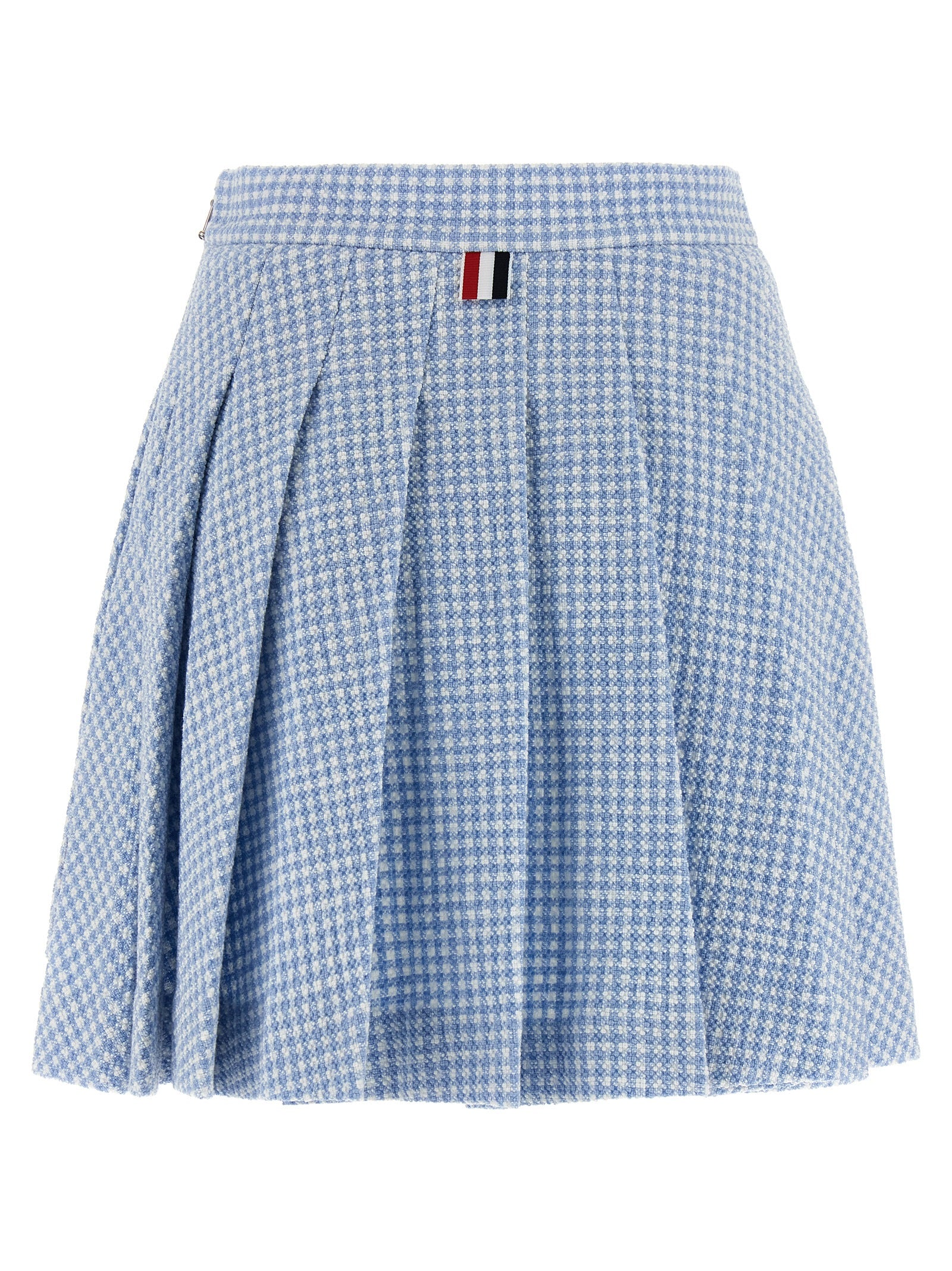 Thom Browne Pleated Tweed Skirt