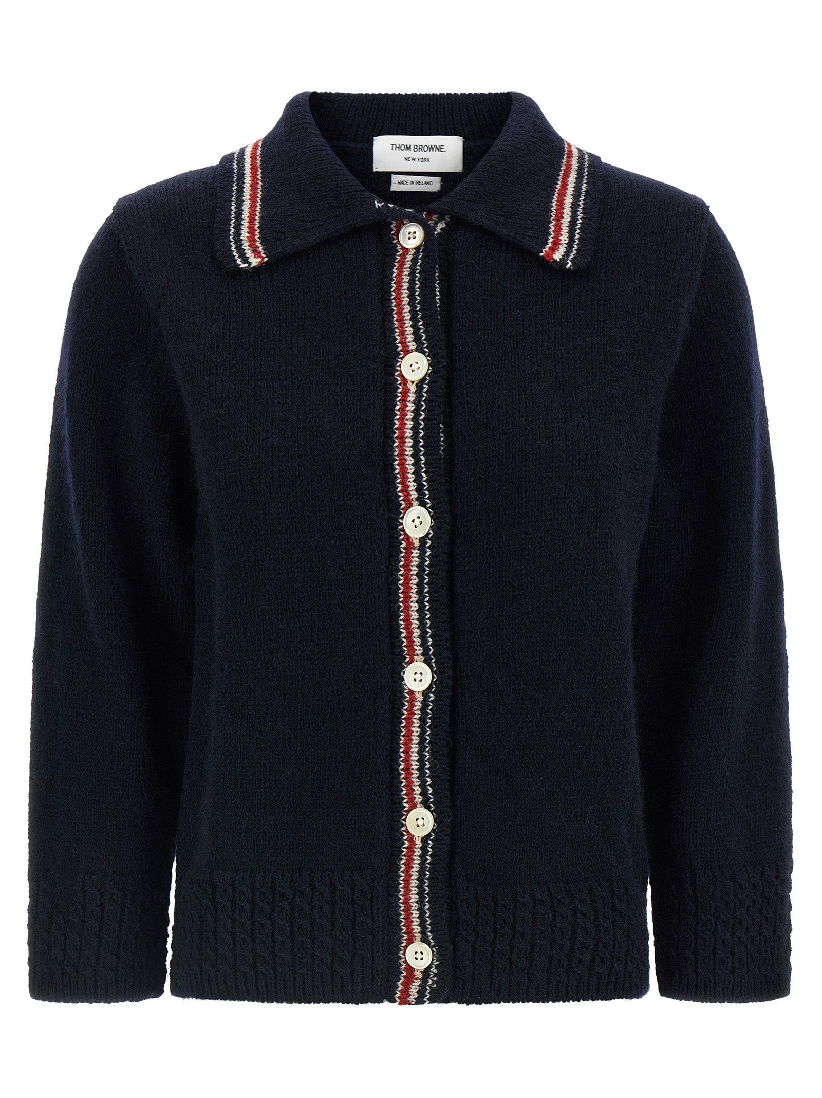 Thom Browne 'Hector' Intarsia Cardigan