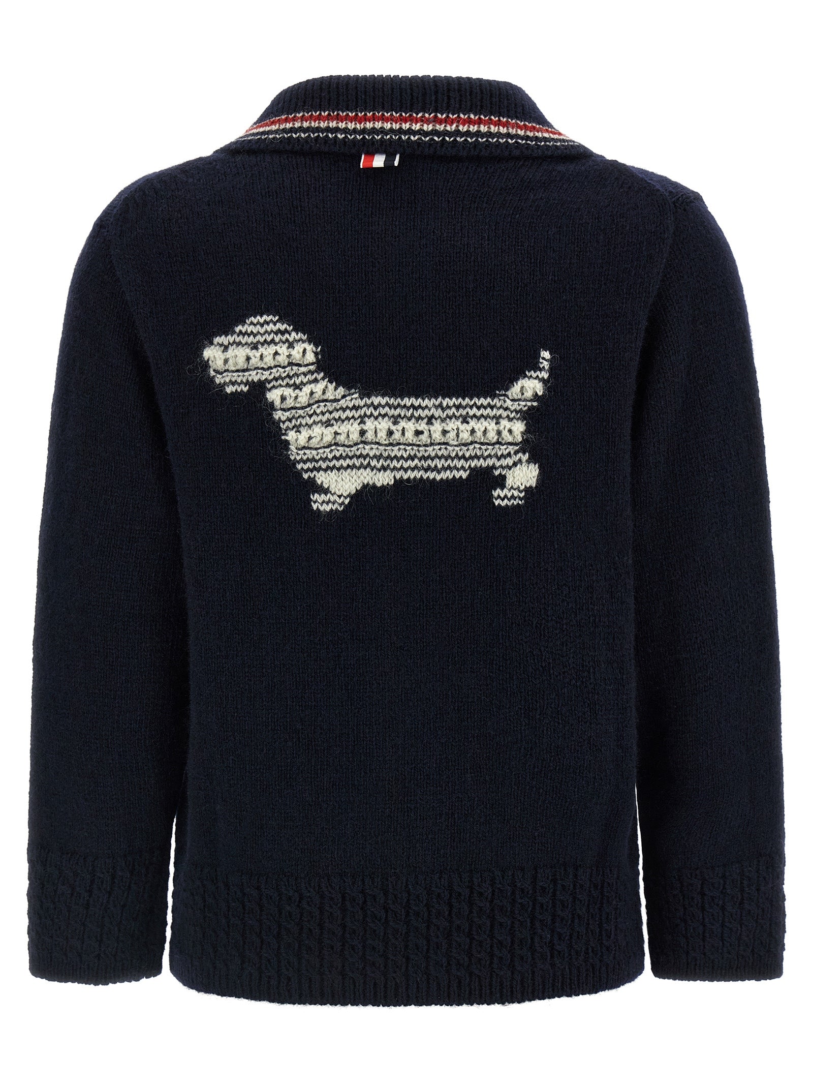 Thom Browne 'Hector' Intarsia Cardigan