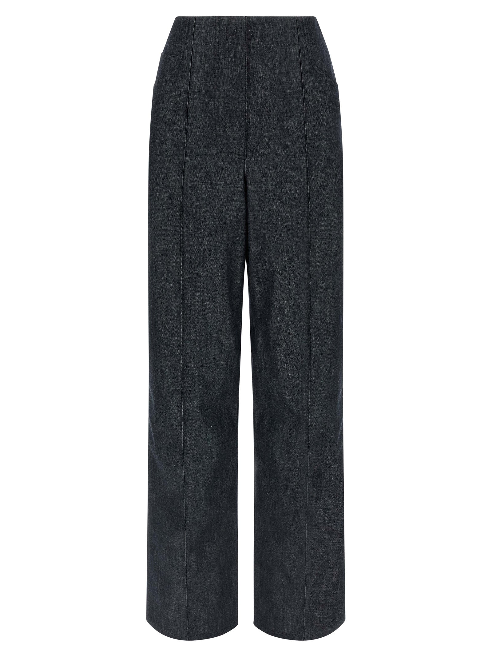 Fendi 'Fendi Roma' Patch Jeans