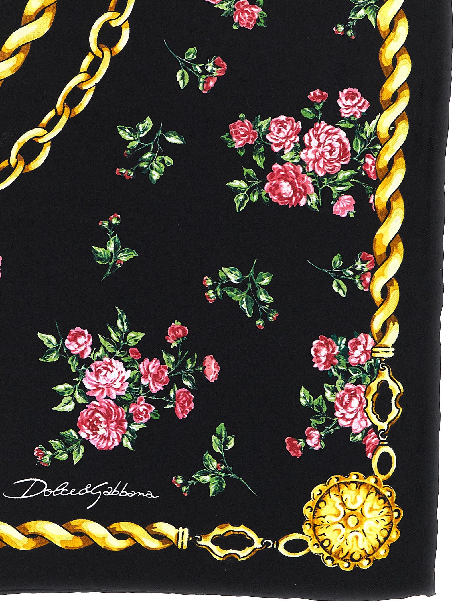 Dolce & Gabbana 'Mazzolini Di Rose' Scarf