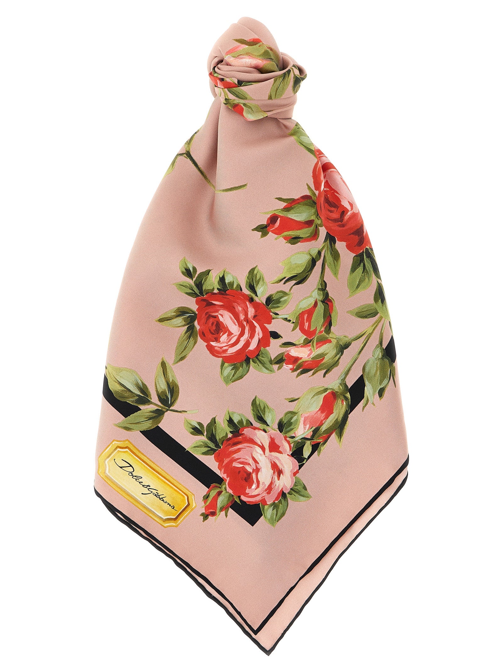 Dolce & Gabbana 'Bouquet Rose' Scarf