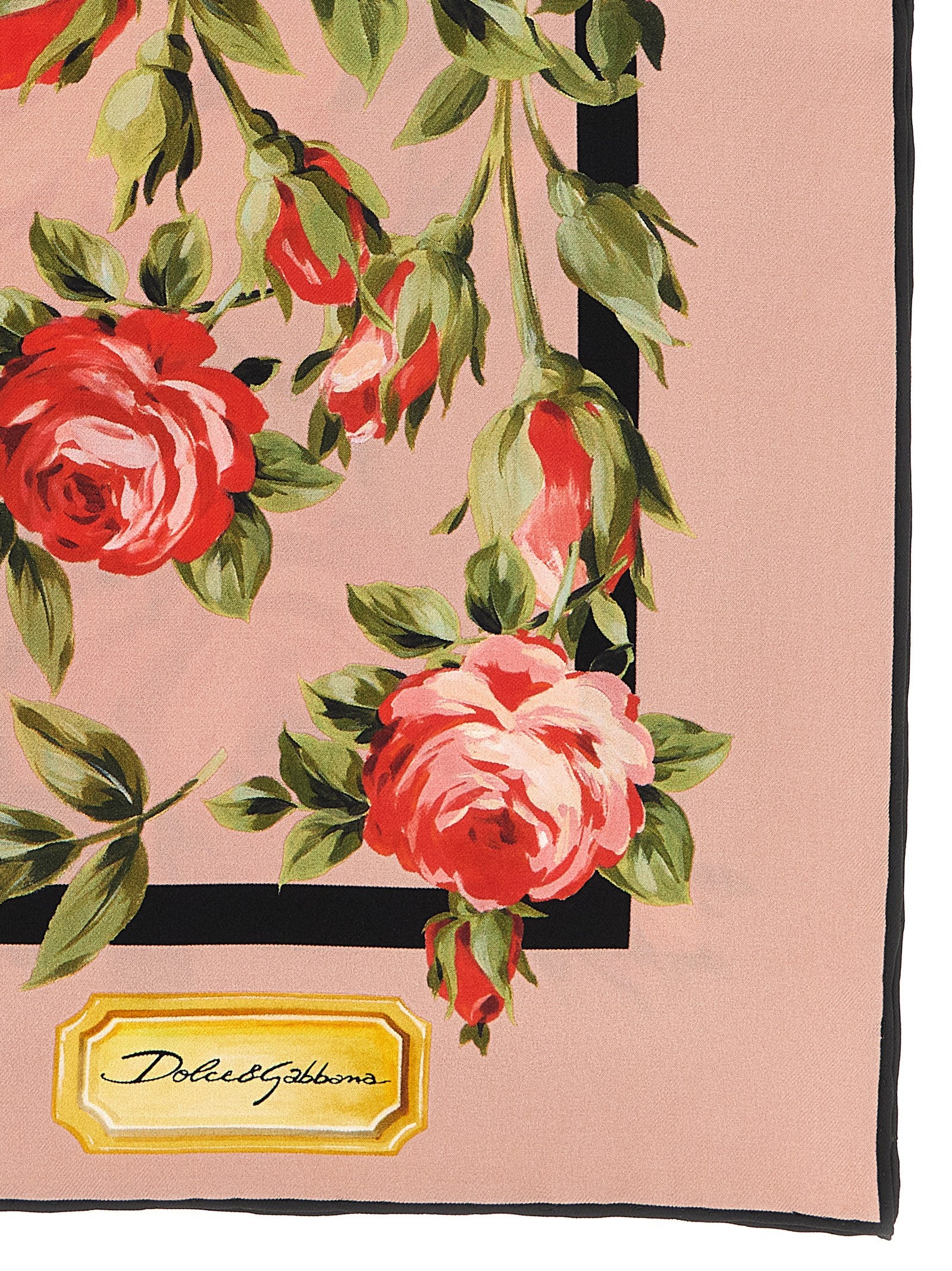 Dolce & Gabbana 'Bouquet Rose' Scarf