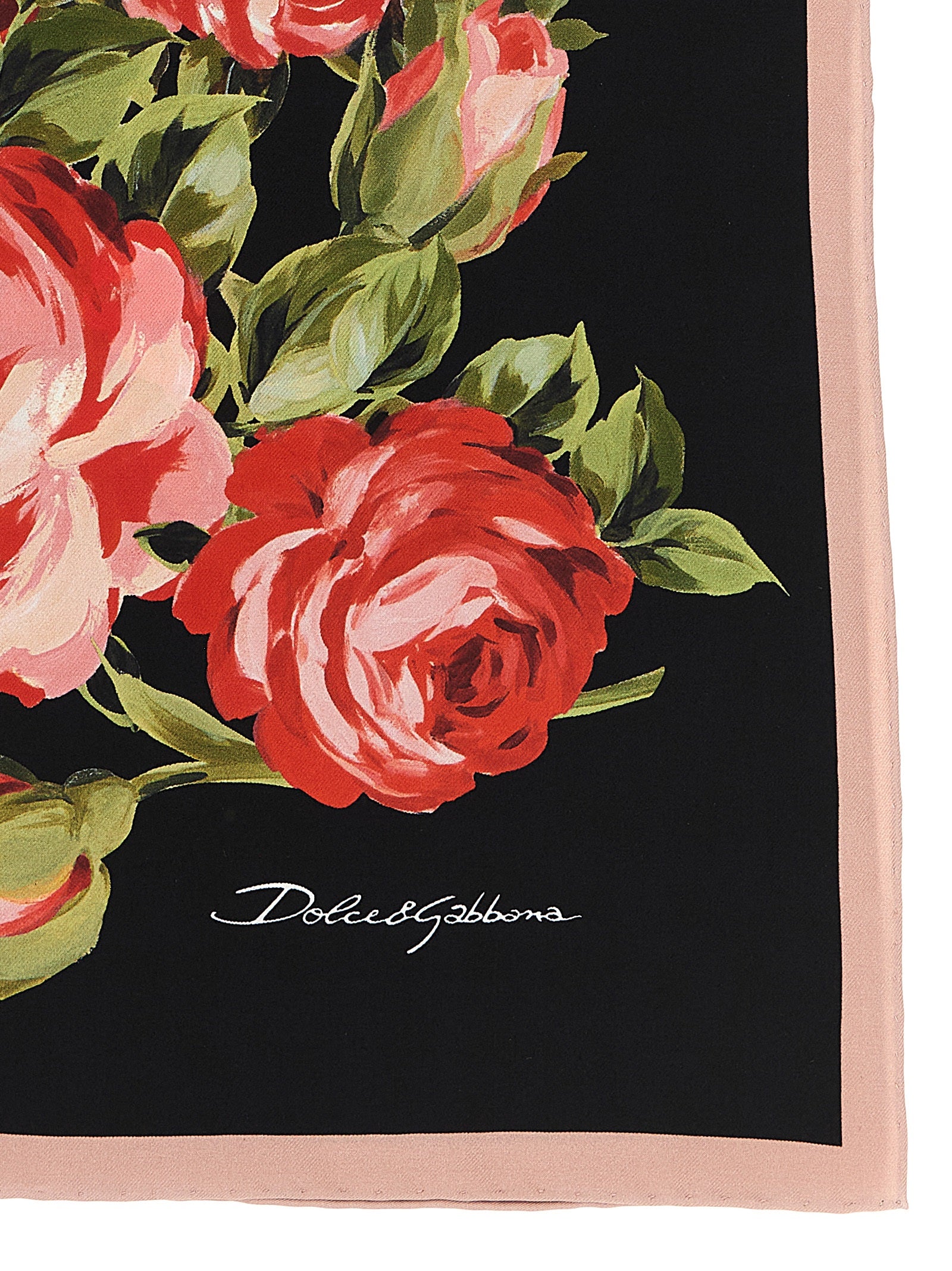 Dolce & Gabbana 'Bouquet Rose' Scarf