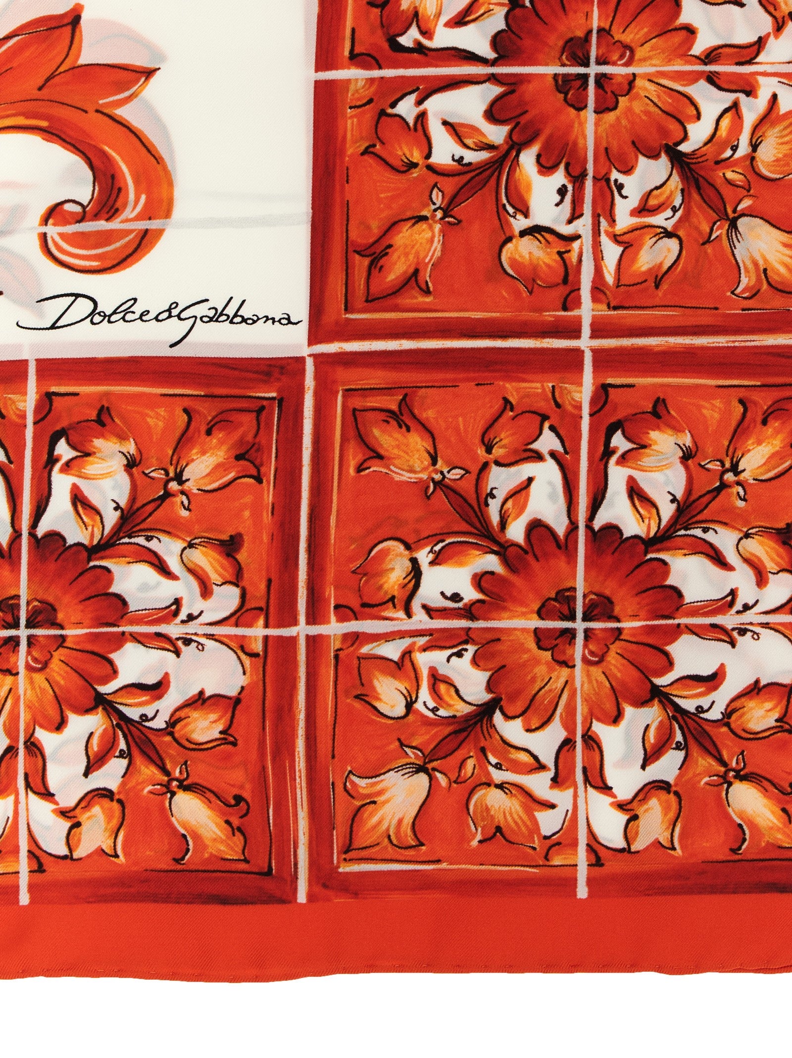 Dolce & Gabbana 'Maiolica' Scarf