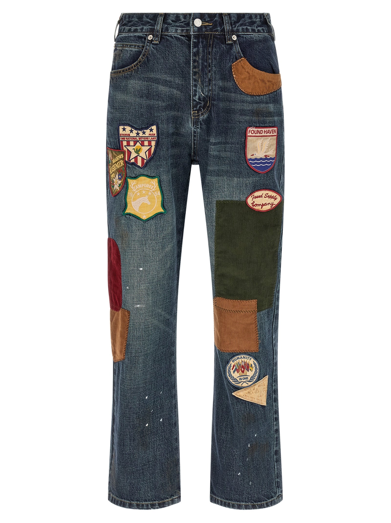 Found 'Patchwork' Jeans