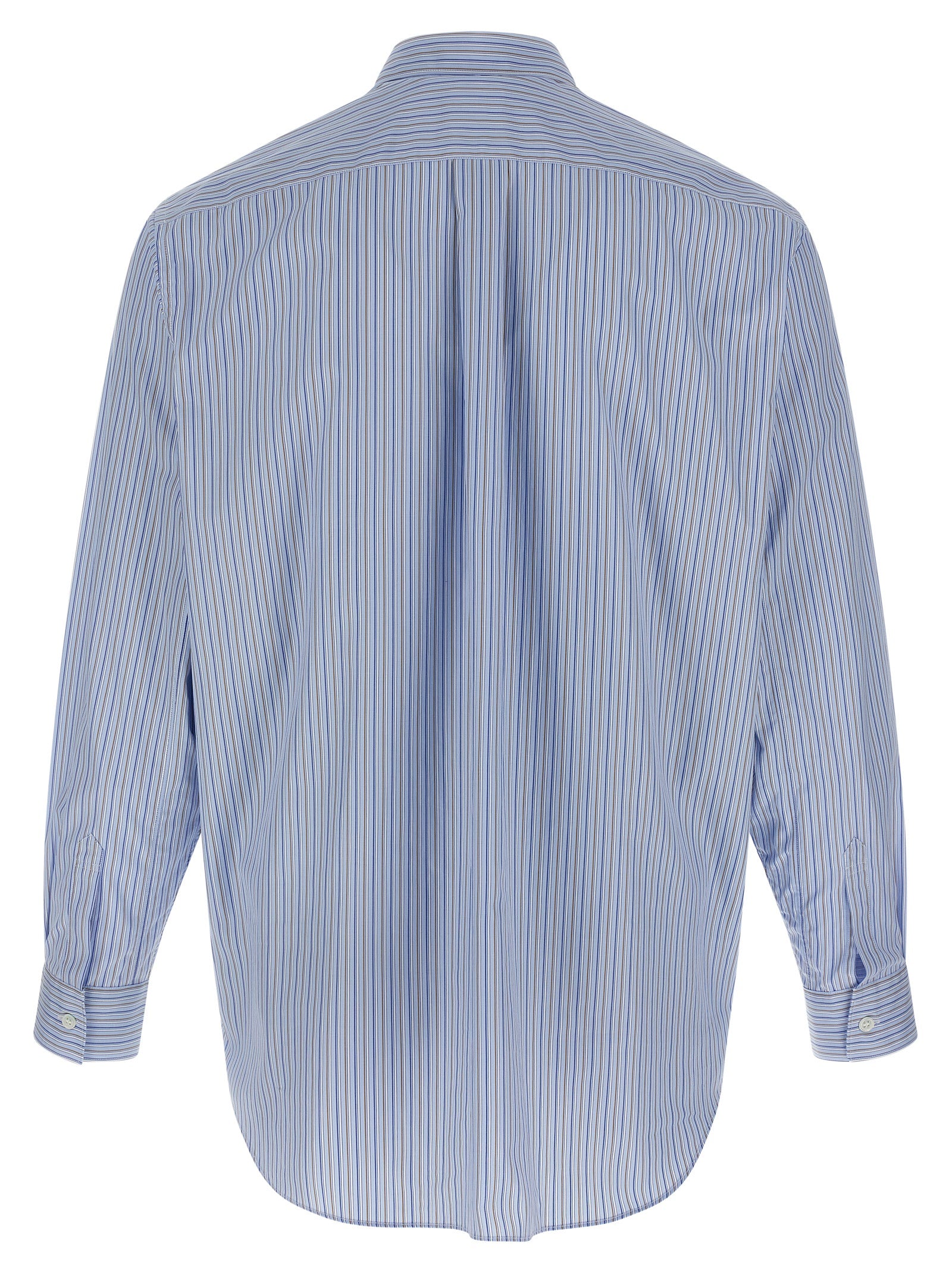 Comme Des Garcons Shirt Patterned Inserts Shirt