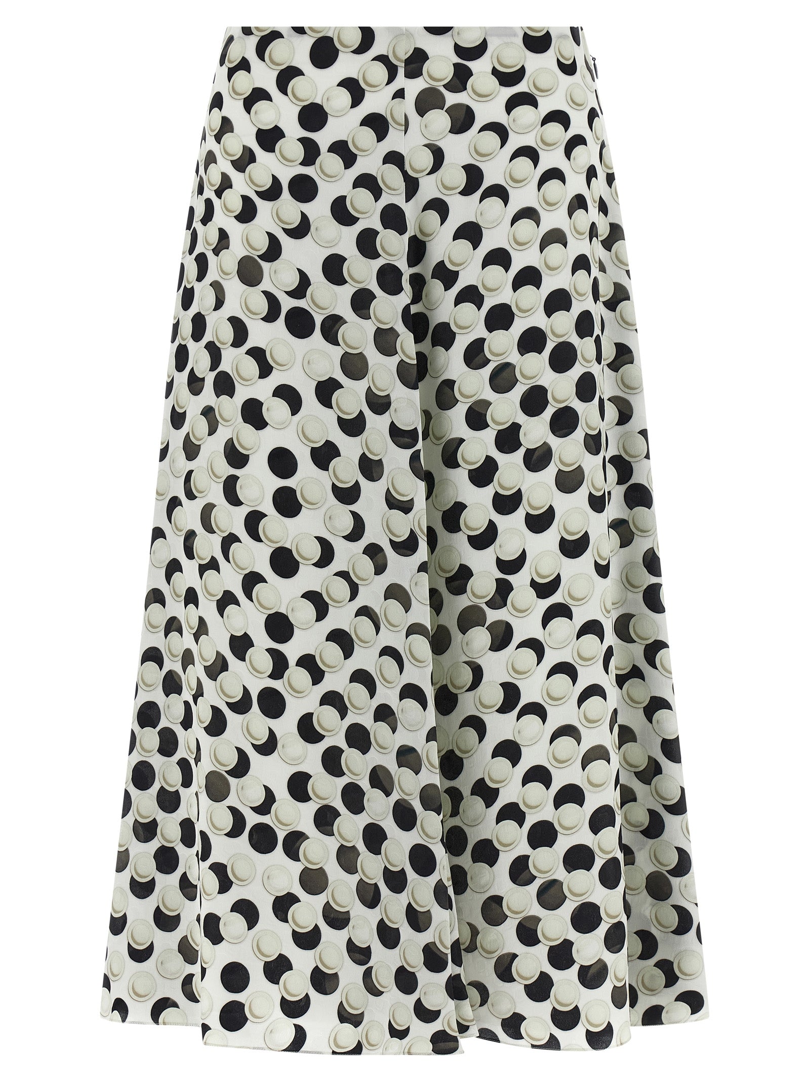 Fendi Polka Dot Skirt