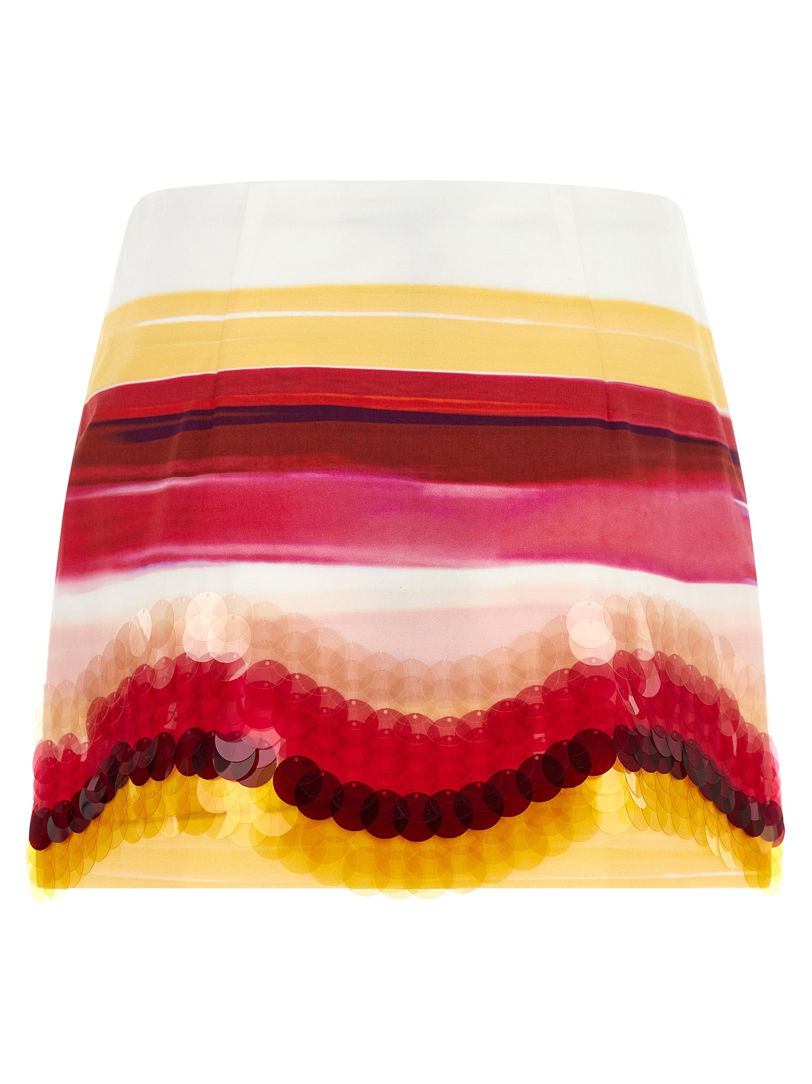 Fendi Striped Cotton Skirt