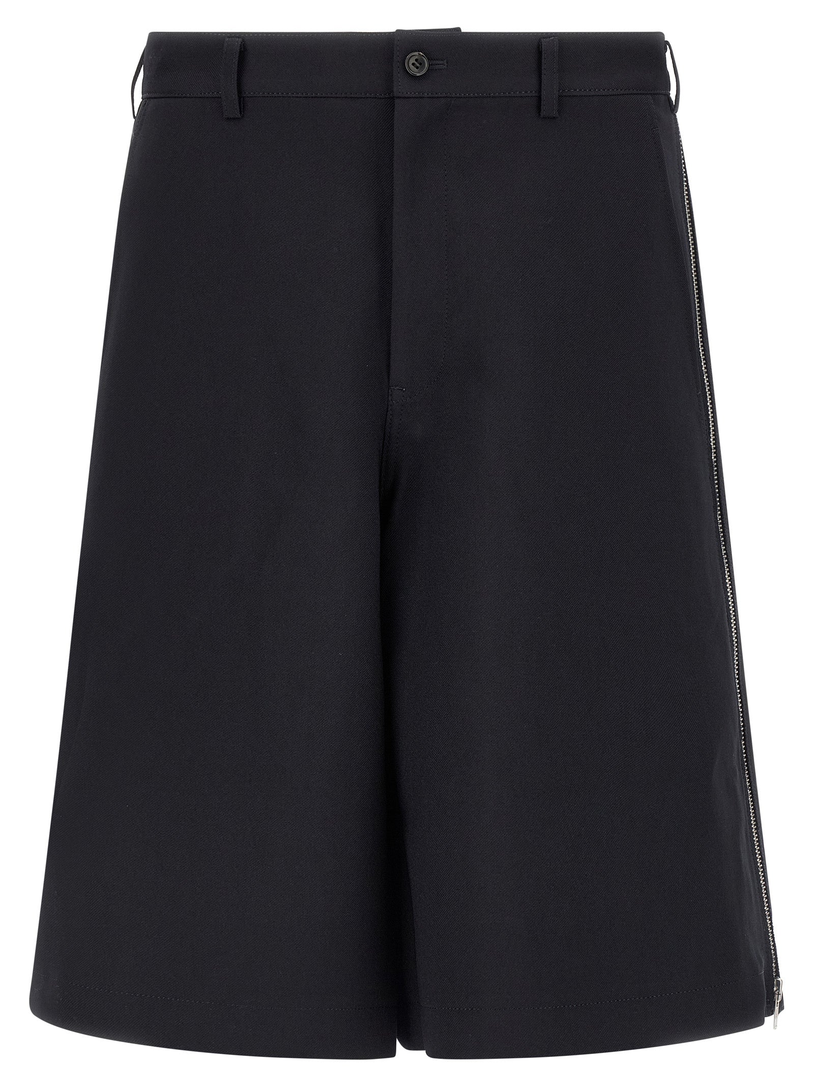 Comme Des Garcons Shirt Zip Bermuda Shorts