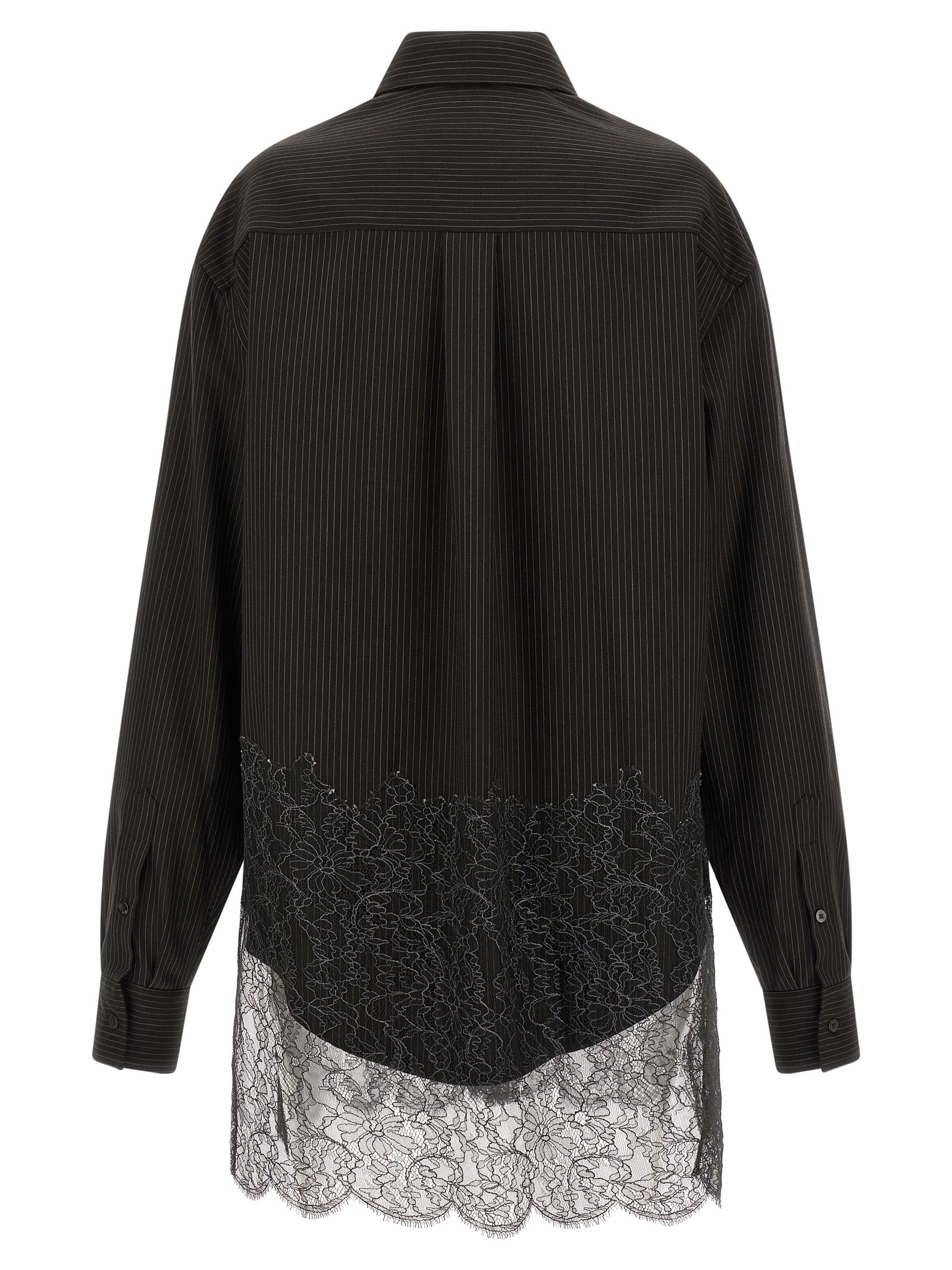 Fendi Wool And Lace Shirt