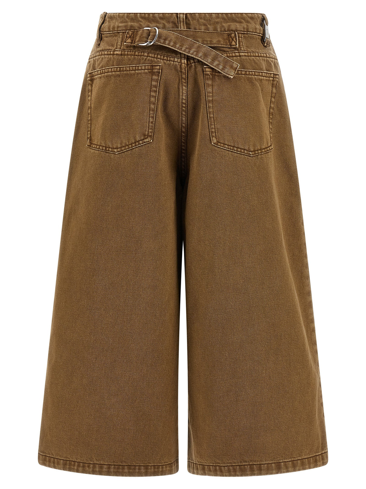 Ami Paris Denim Bermuda Shorts